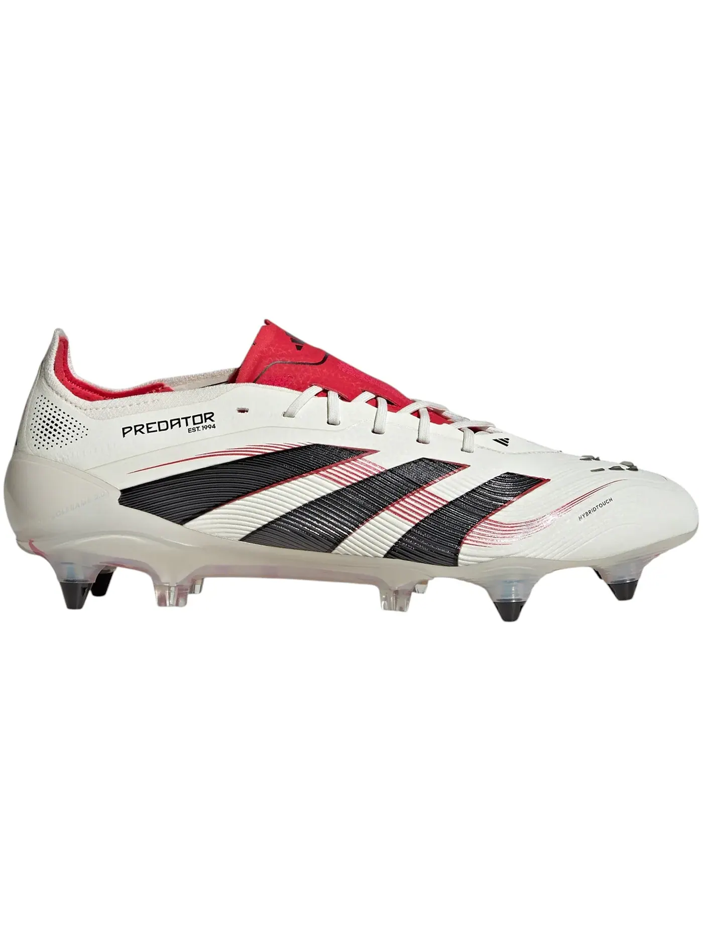 Мужские бутсы с шипами Adidas Predator Elite SG — изображение 1 из 1, белый/черный