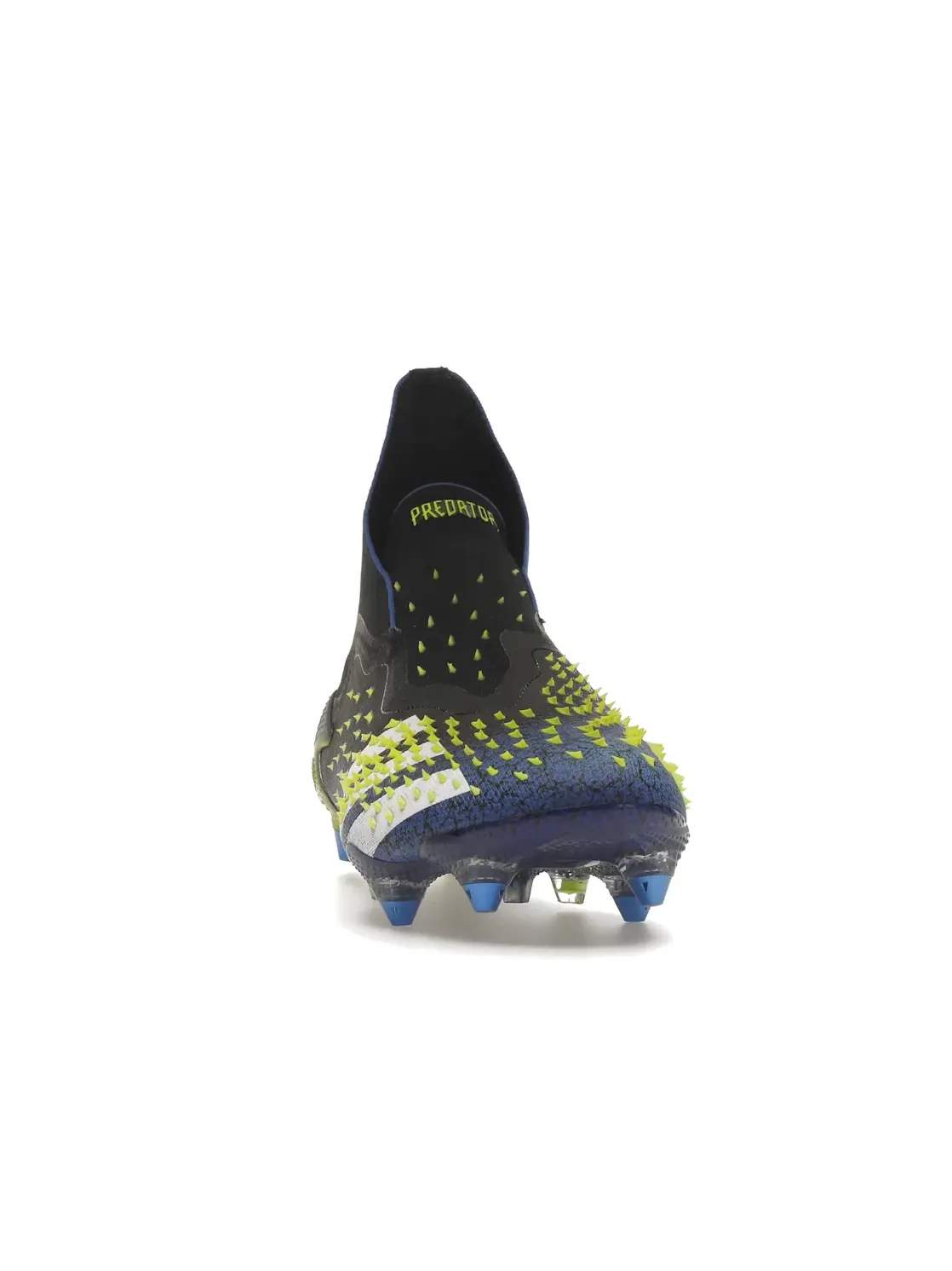Мужские бутсы с высоким верхом Adidas Predator Freak+ SG — изображение 2 из 4, черный/белый/желтый
