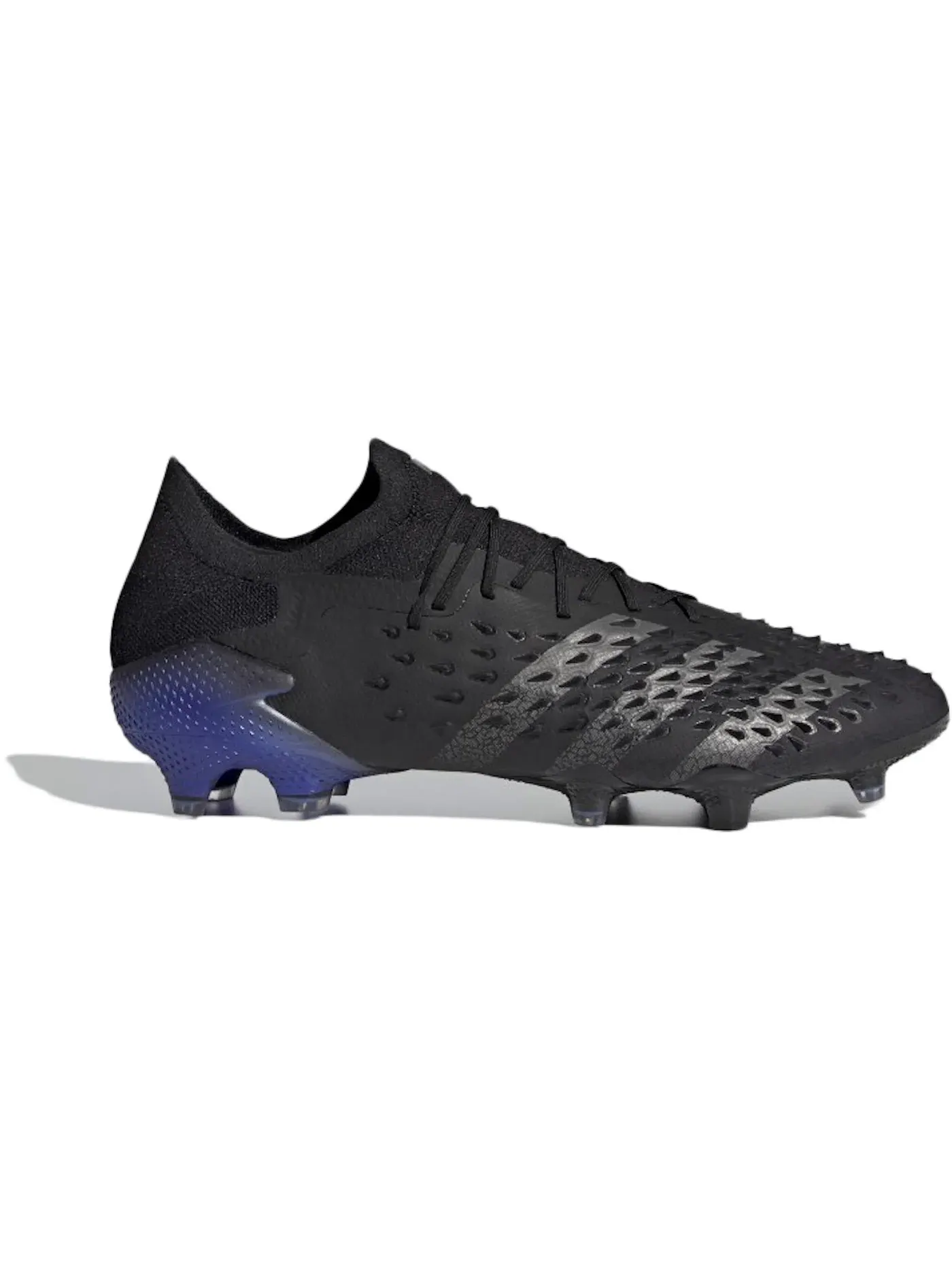 Мужские бутсы с высоким верхом Adidas Predator Freak.1 FG — изображение 1 из 1, черный/металлик