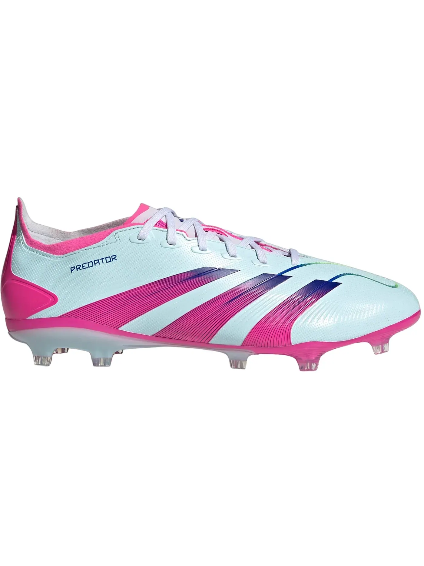 Мужские бутсы для футбола с покрытием FG Adidas Predator League — изображение 1 из 1, синий/розовый/синий