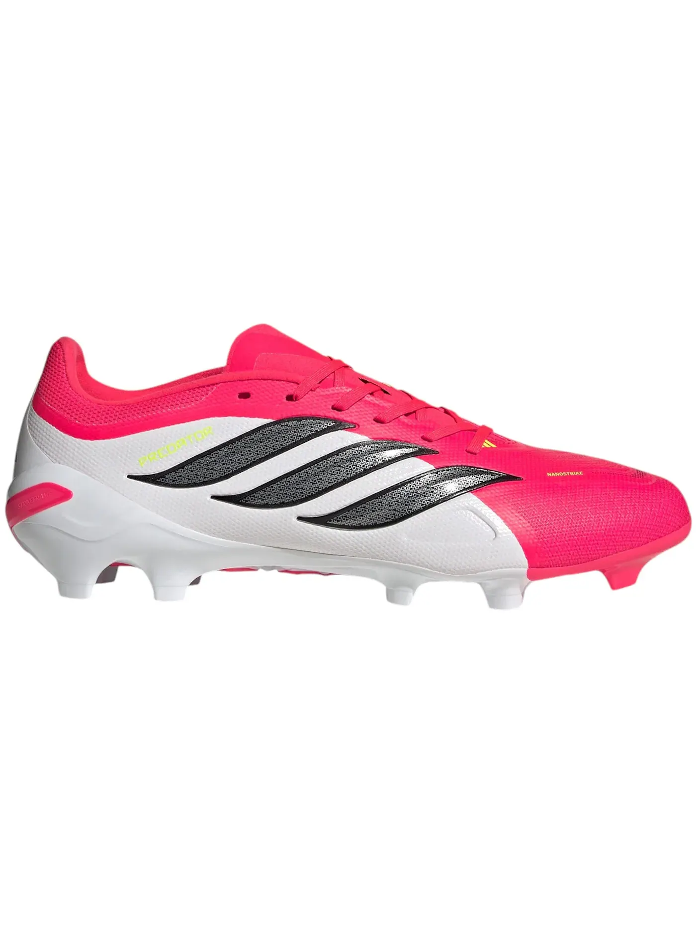 Мужские бутсы с шипами Predator League FG Adidas — изображение 1 из 1, красный/черный/белый
