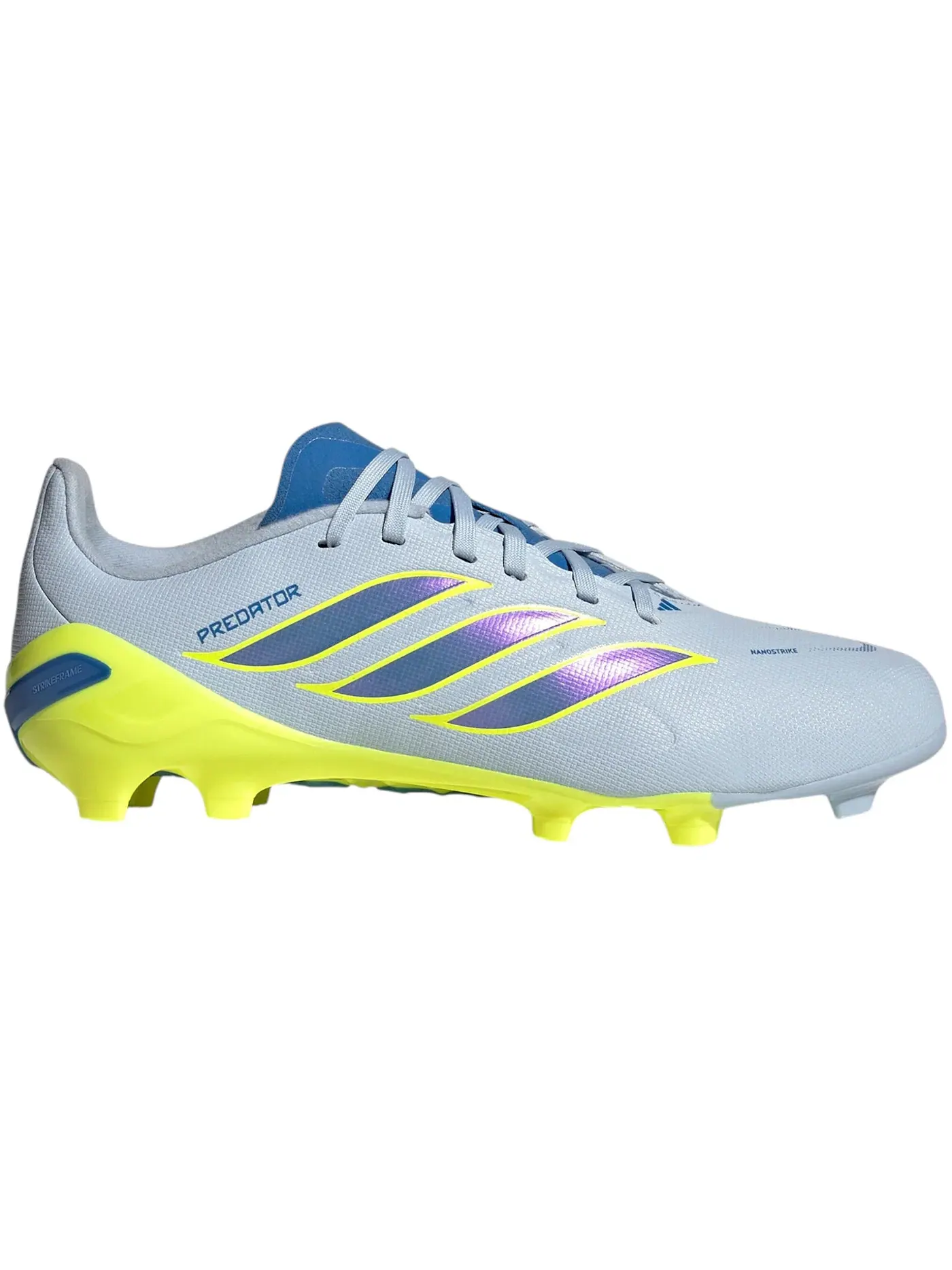 Детские бутсы с длинным рукавом Adidas Predator League FG — изображение 1 из 1, синий/желтый