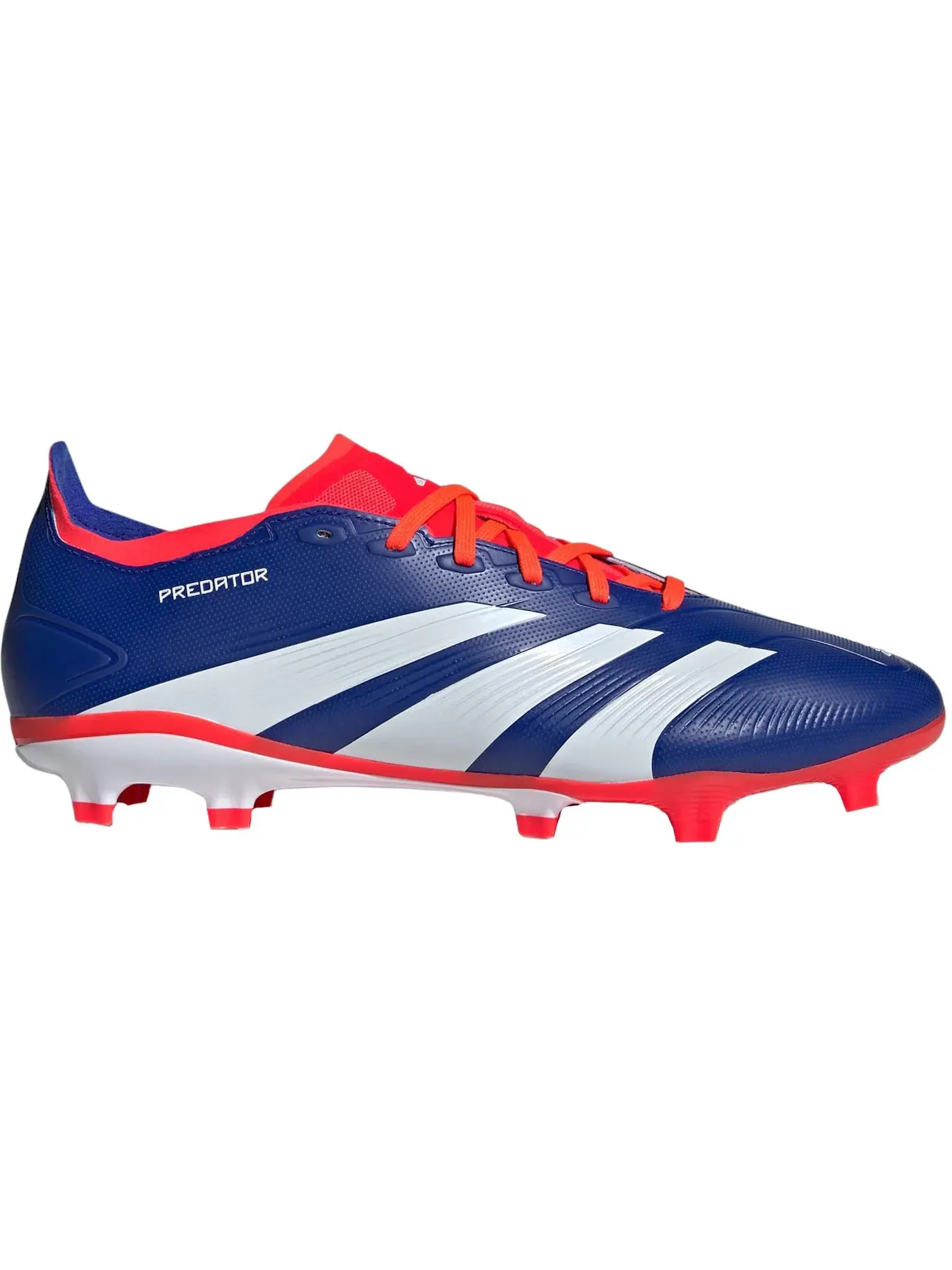 Мужские бутсы с высоким захватом Adidas Predator League FG — изображение 1 из 1, синий белый красный