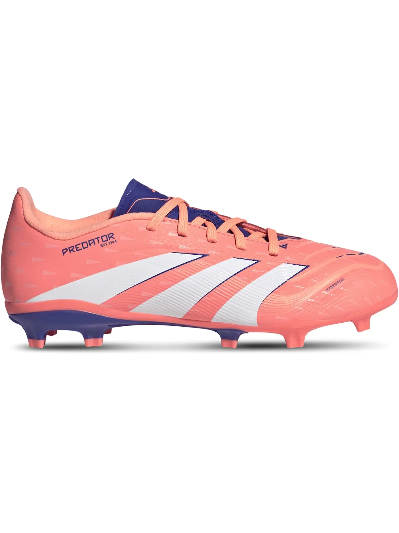 Детские бутсы Predator League FG/MG Adidas — изображение 1 из 1, белый оранжевый