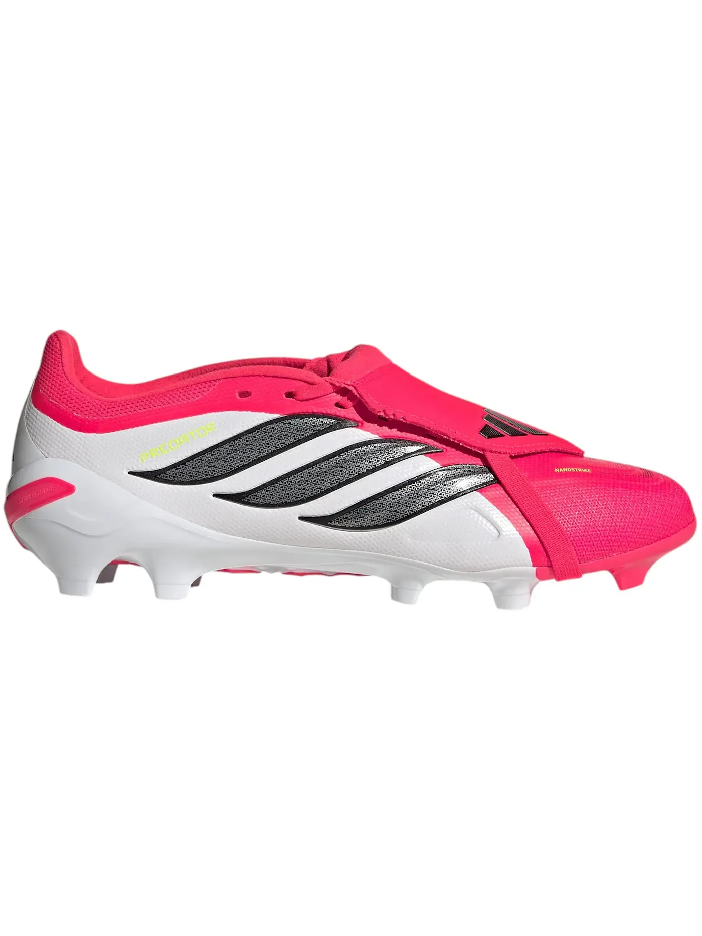 Мужские бутсы с откидным язычком Adidas Predator League Fold-Over Tongue FG — изображение 1 из 1, красный/черный/белый