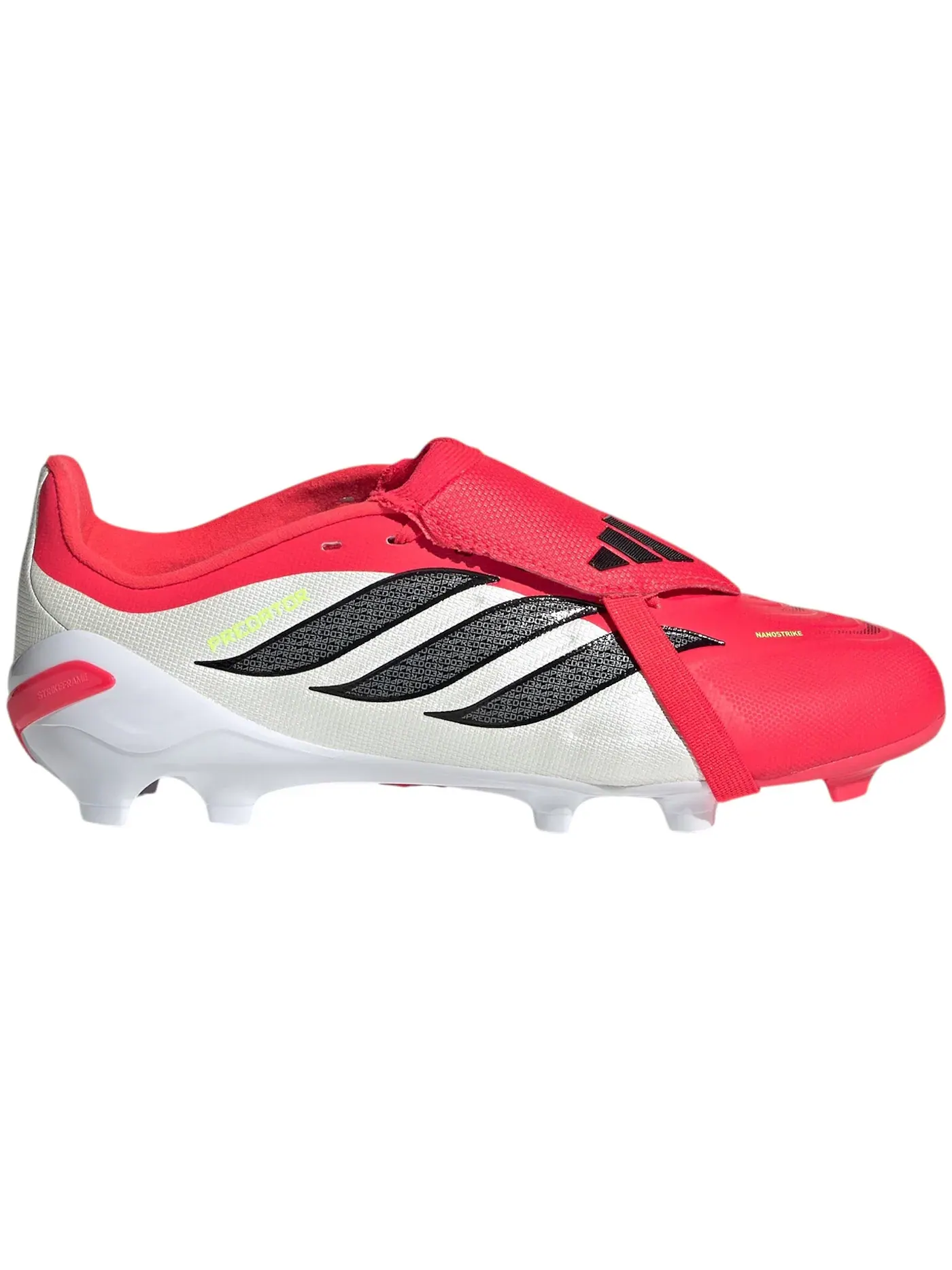 Детские бутсы Predator League с откидным язычком FG Adidas — изображение 1 из 1, красный/черный/белый