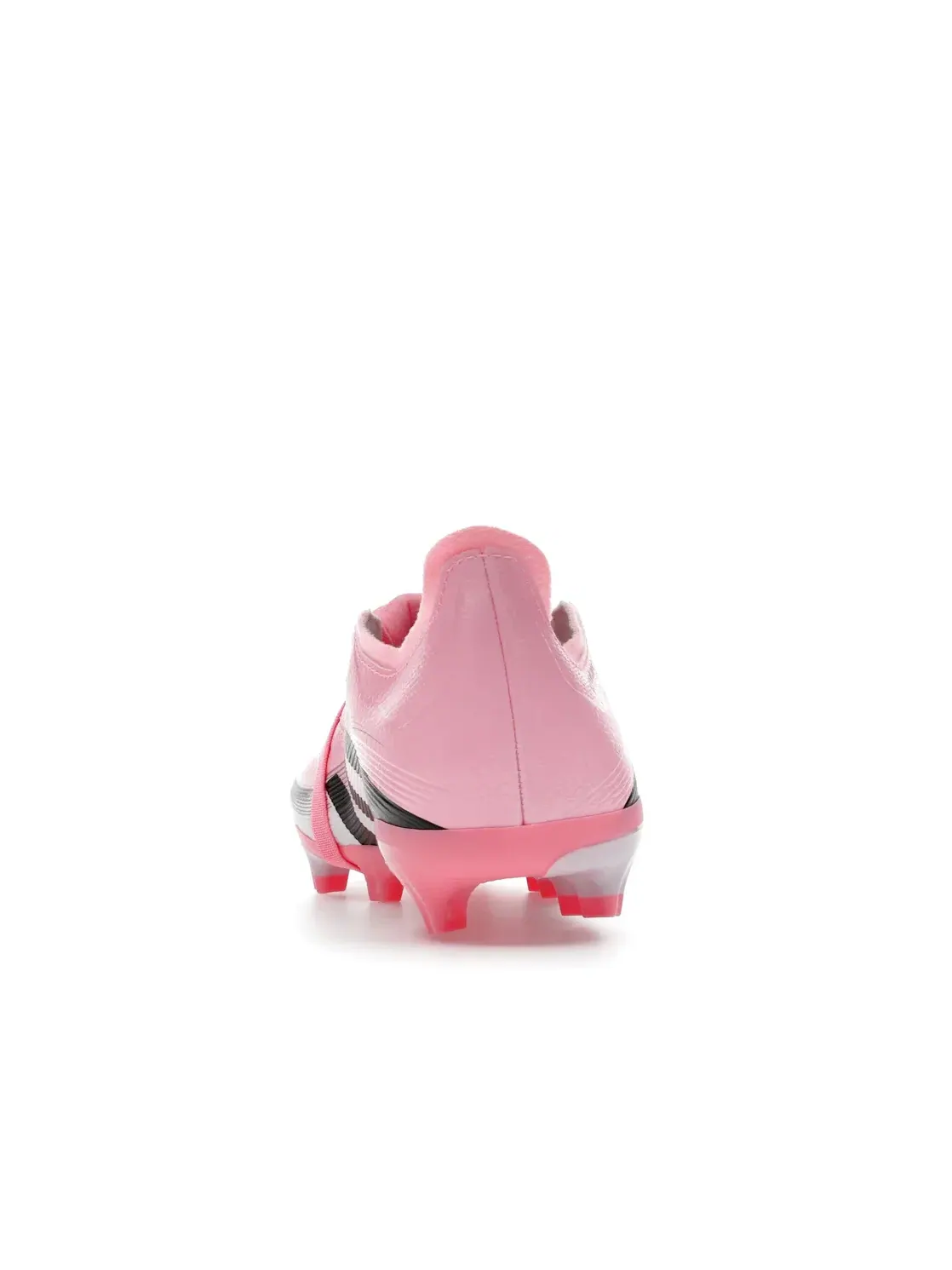 Мужские бутсы с откидным язычком Adidas Predator League Fold-Over Tongue FG/MG — изображение 4 из 4, розовый/черный/белый