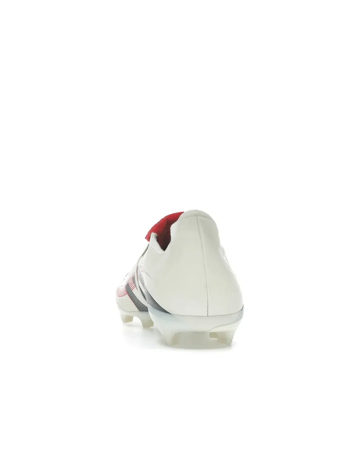 Мужские бутсы с откидным язычком Adidas Predator League Fold-Over Tongue FG/MG — изображение 4 из 4, белый черный