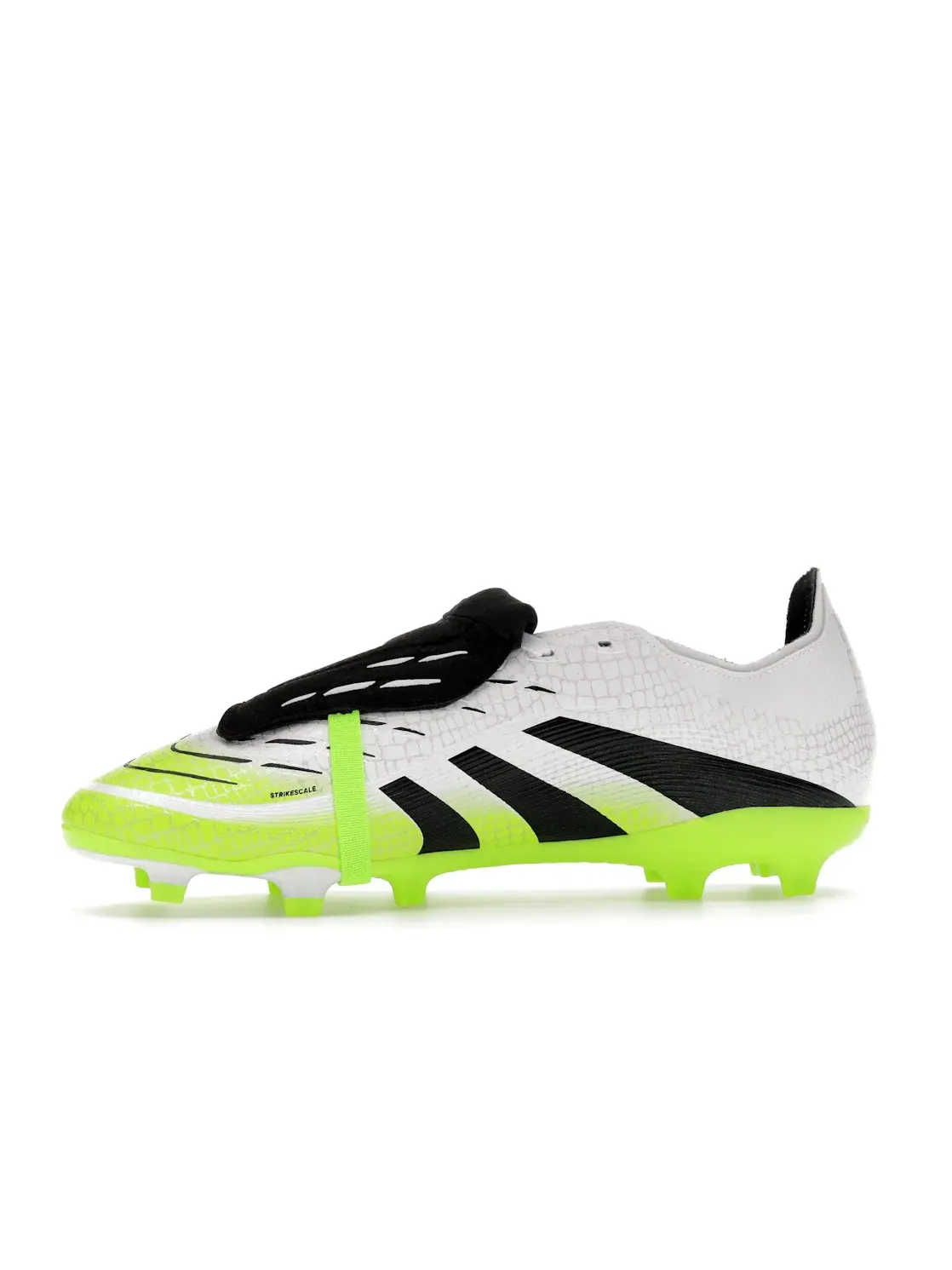 Мужские бутсы с откидным язычком Adidas Predator League FG/MG — изображение 3 из 4, белый черный