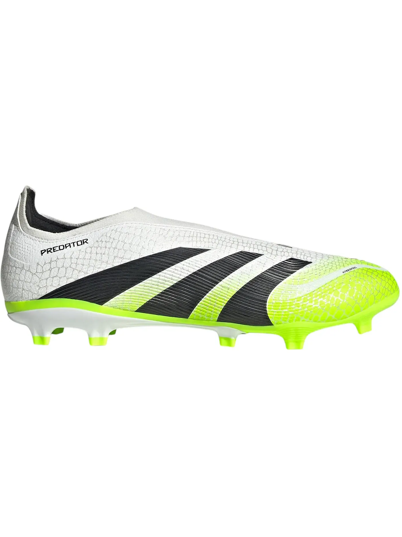 Мужские бутсы для футбола без шнуровки Predator League Adidas — изображение 1 из 1, белый черный