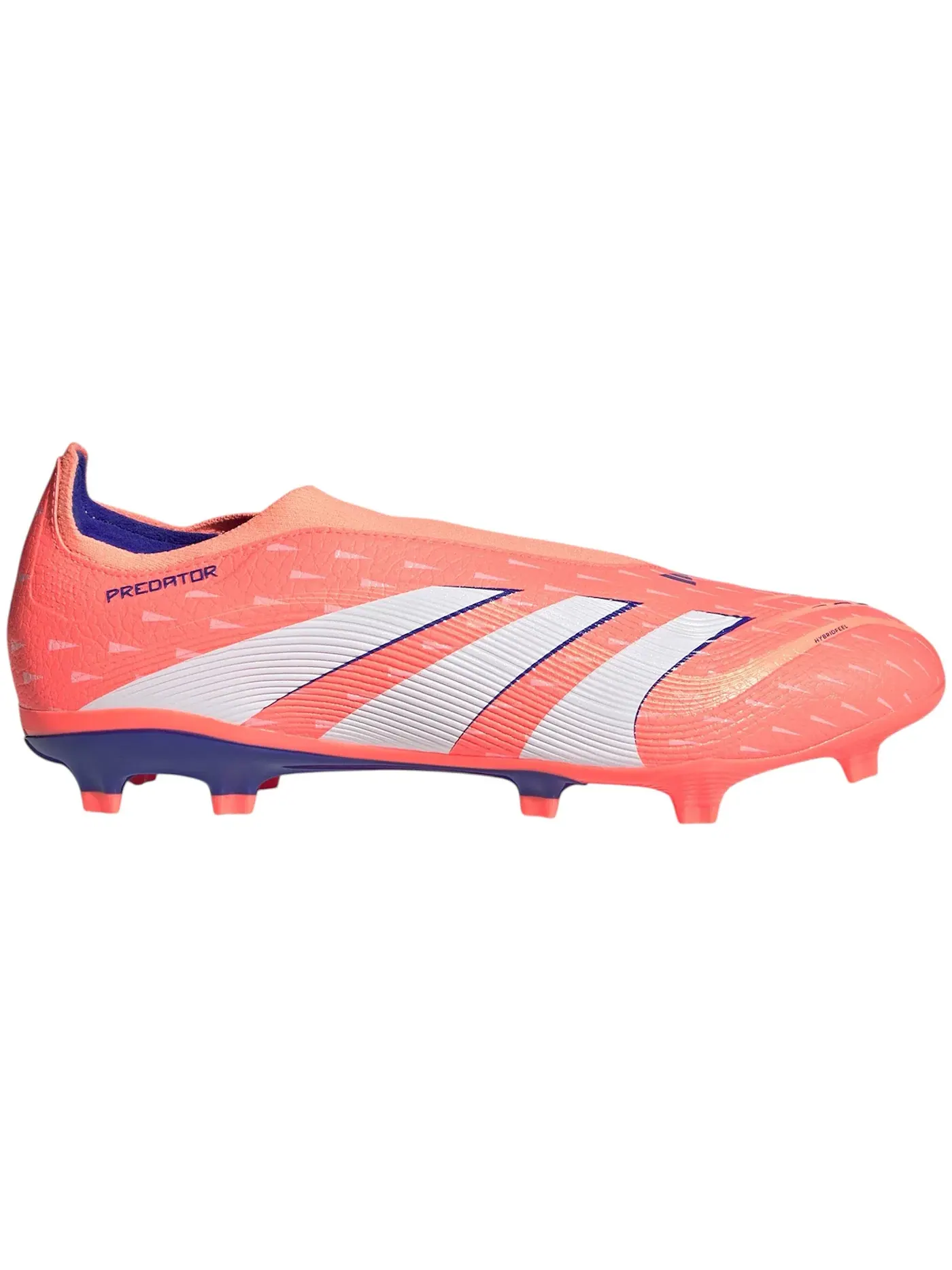 Мужские бутсы без шнуровки Predator League Adidas — изображение 1 из 1, белый оранжевый