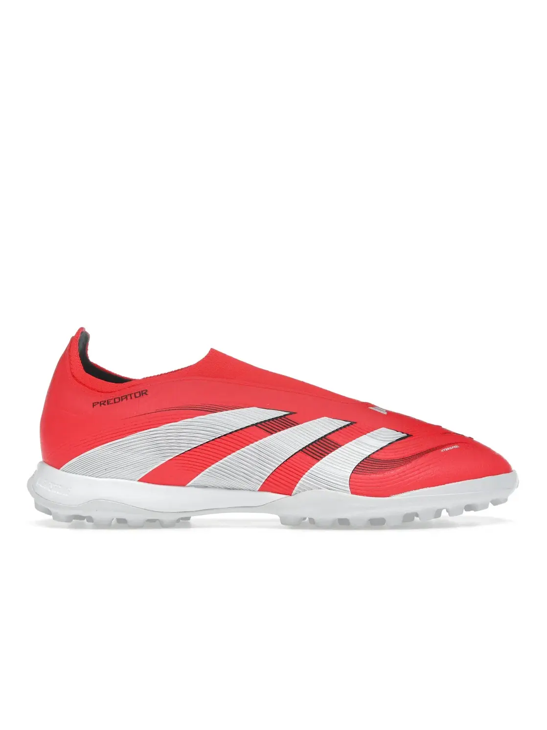 Мужские бутсы с длинным рукавом Adidas Predator League Laceless TF — изображение 1 из 4, красный/белый/черный