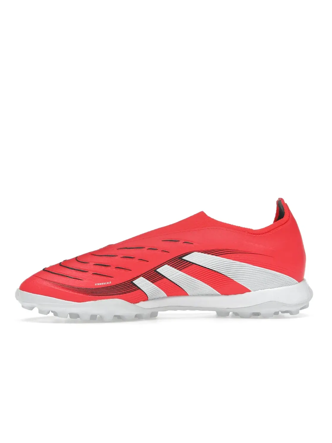 Мужские бутсы с длинным рукавом Adidas Predator League Laceless TF — изображение 3 из 4, красный/белый/черный