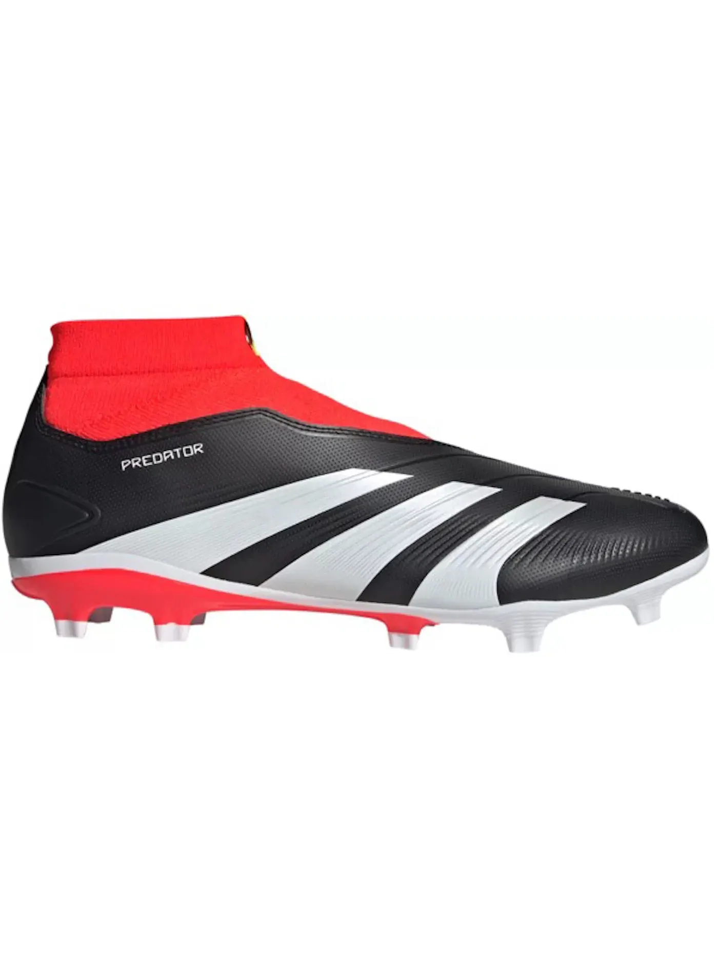 Мужские бутсы с длинным рукавом Adidas Predator League LL FG — изображение 1 из 1, черный белый красный