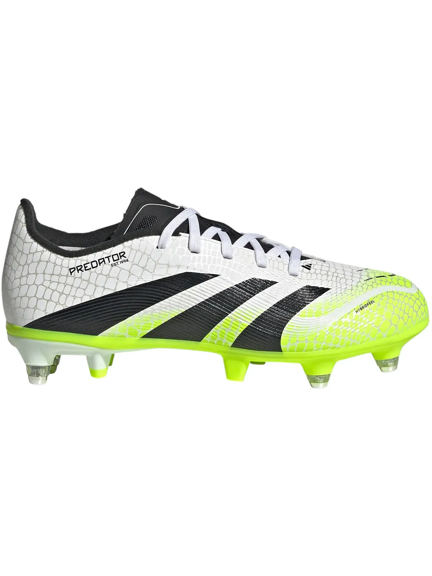 Детские бутсы с шипами Adidas Predator League SG — изображение 1 из 1, белый черный