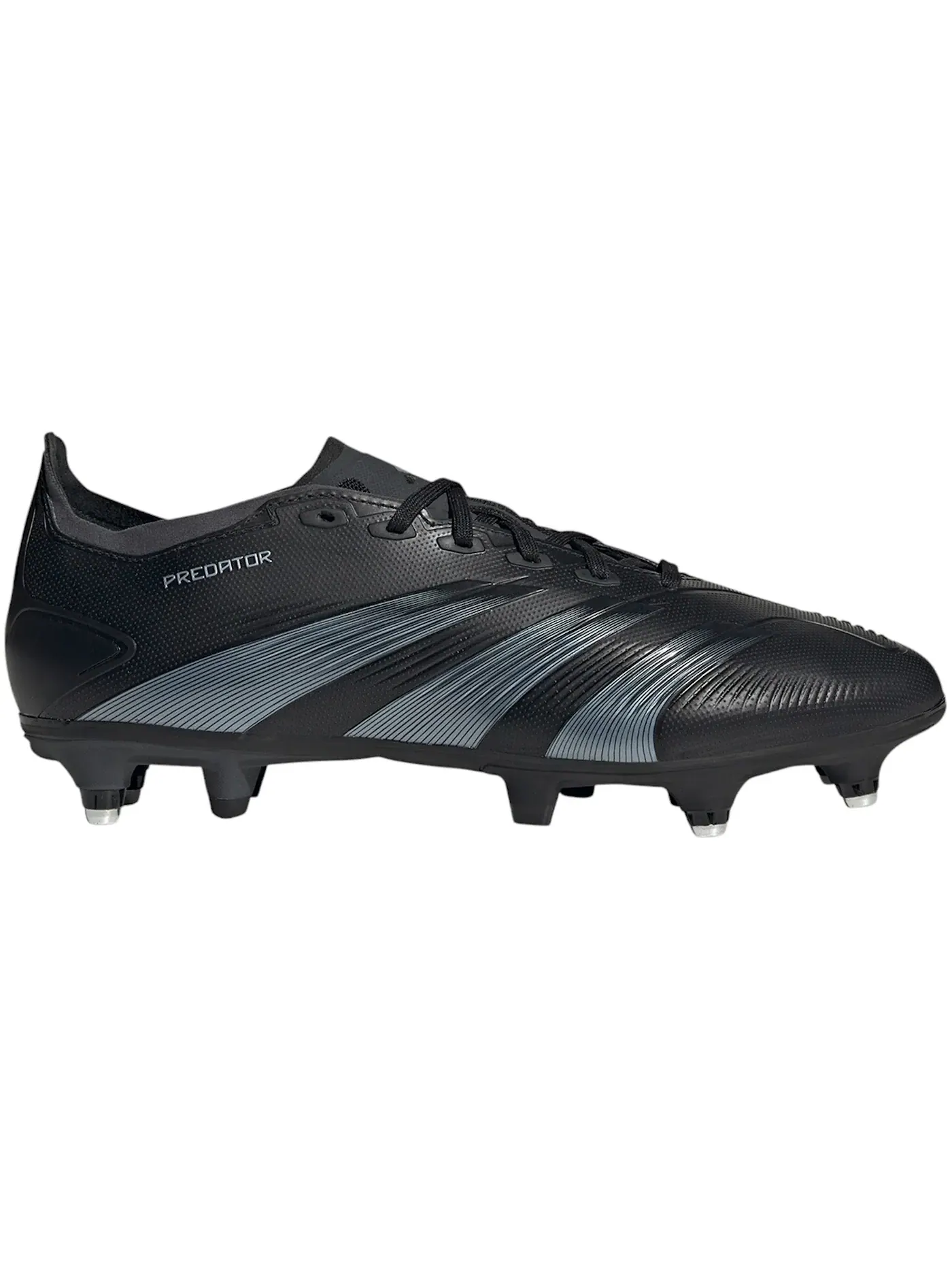 Мужские бутсы с длинным рукавом Adidas Predator League — изображение 1 из 1, черный//черный
