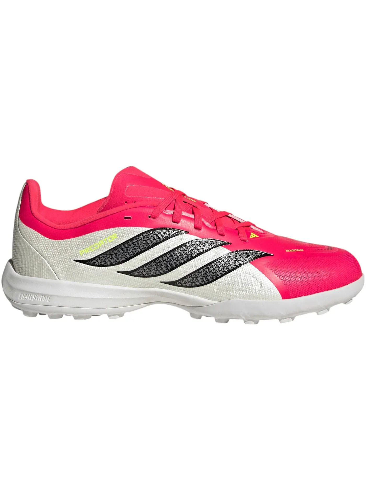 Детские бутсы для игры на искусственном покрытии Predator League Turf Adidas — изображение 1 из 1, красный/черный/белый