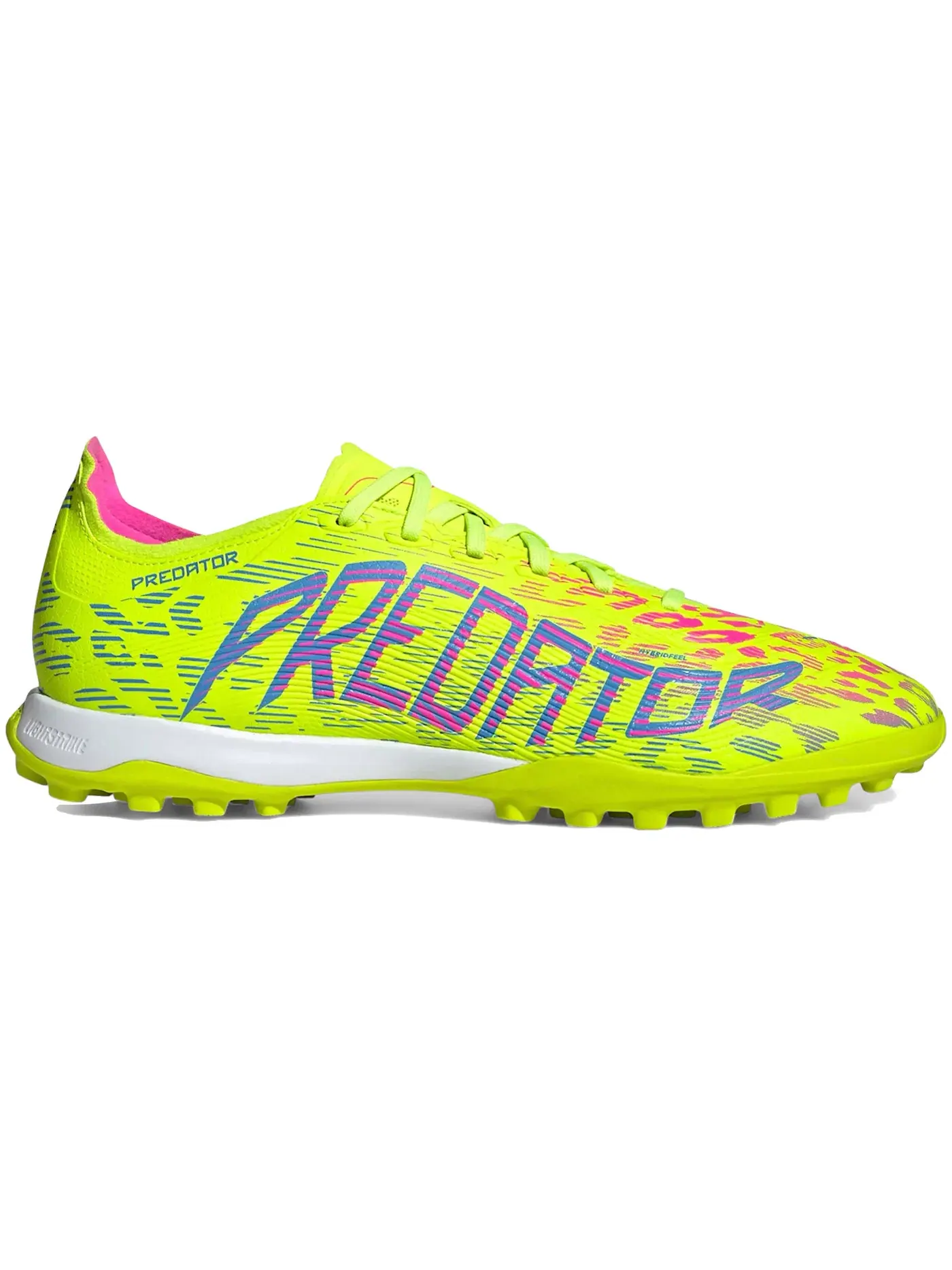 Мужские бутсы для футбола на твердом грунте Adidas Predator League TF — изображение 1 из 1, синий/розовый