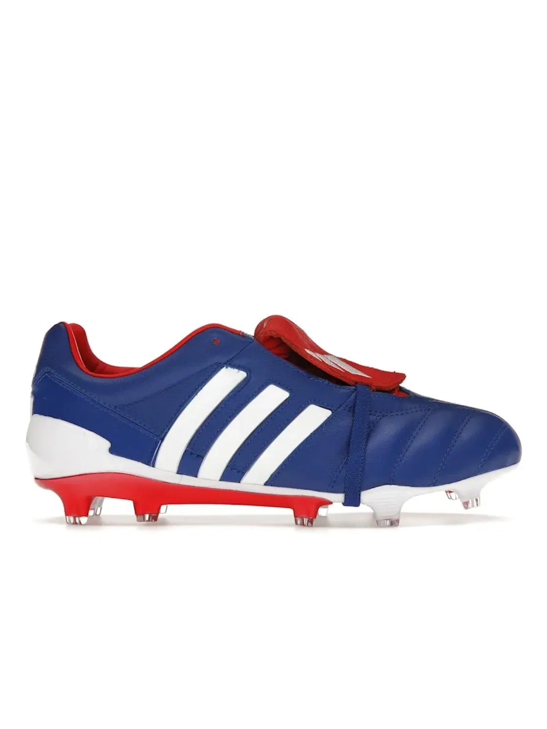Мужские бутсы с длинным рукавом Adidas Predator Mania FG — изображение 1 из 4, синий/белый/красный