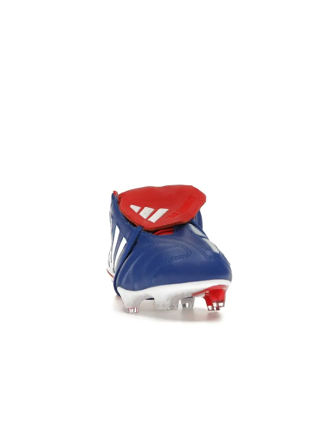 Мужские бутсы с длинным рукавом Adidas Predator Mania FG — изображение 2 из 4, синий/белый/красный