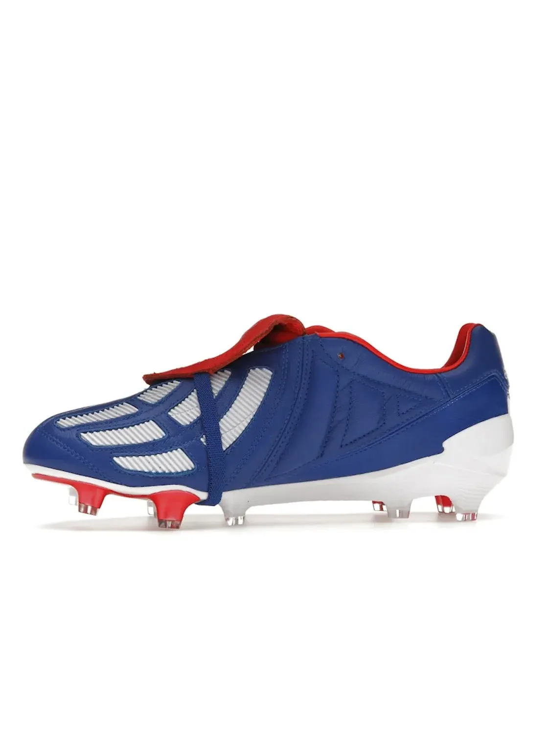 Мужские бутсы с длинным рукавом Adidas Predator Mania FG — изображение 3 из 4, синий/белый/красный