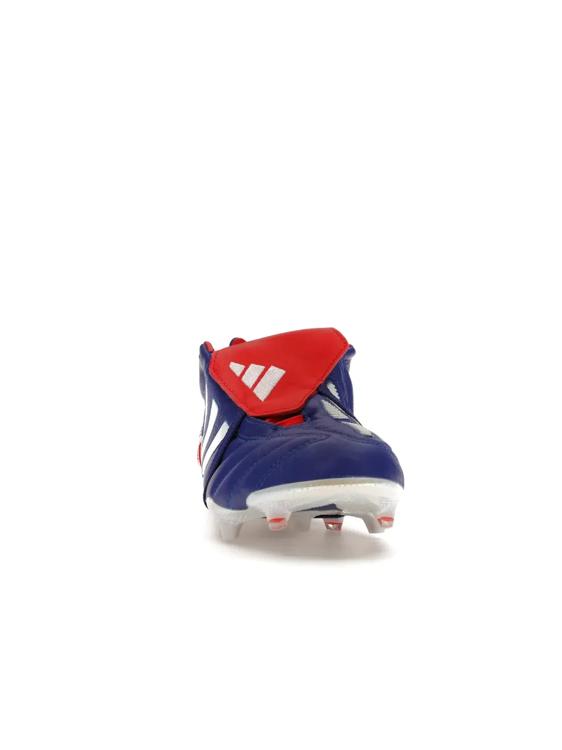 Мужские бутсы с длинным рукавом Adidas Predator Mania FG — изображение 2 из 4, синий/белый/красный