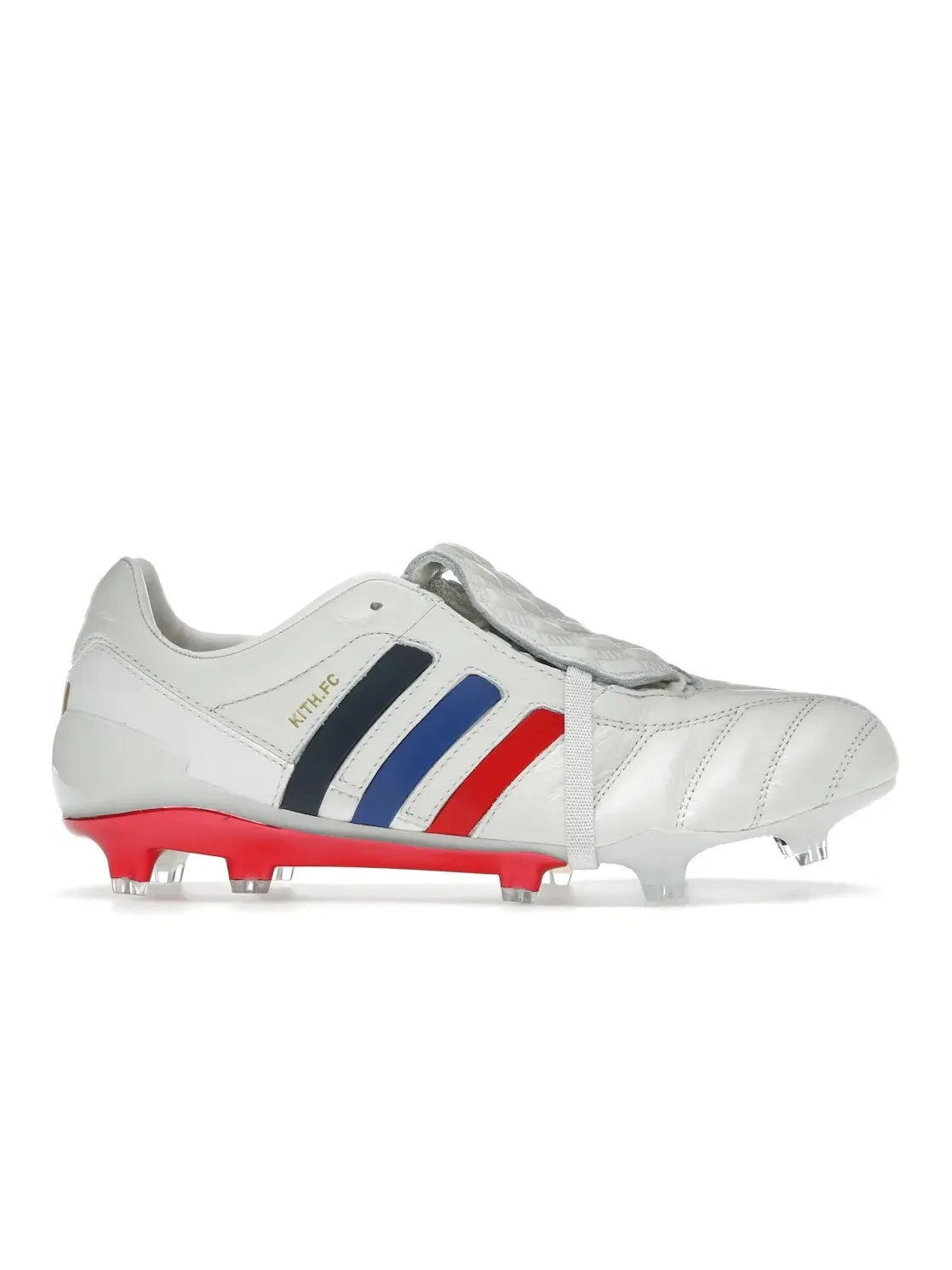 Мужские бутсы с длинным рукавом Adidas Predator Mania FG — изображение 1 из 4, белый/красный/синий