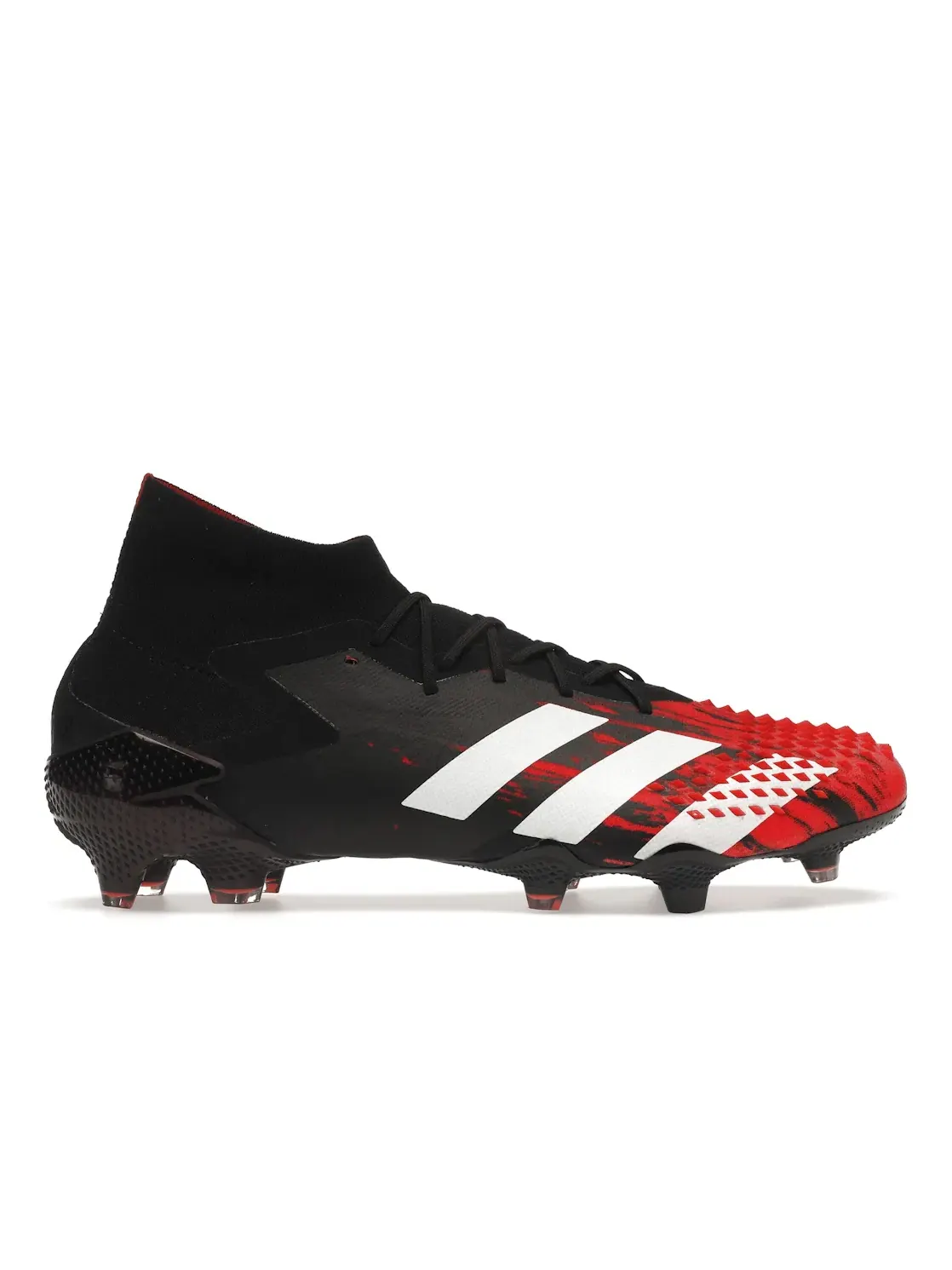 Мужские бутсы с принтом Adidas Predator Mutator 20.1 FG — изображение 1 из 4, черный/белый/красный