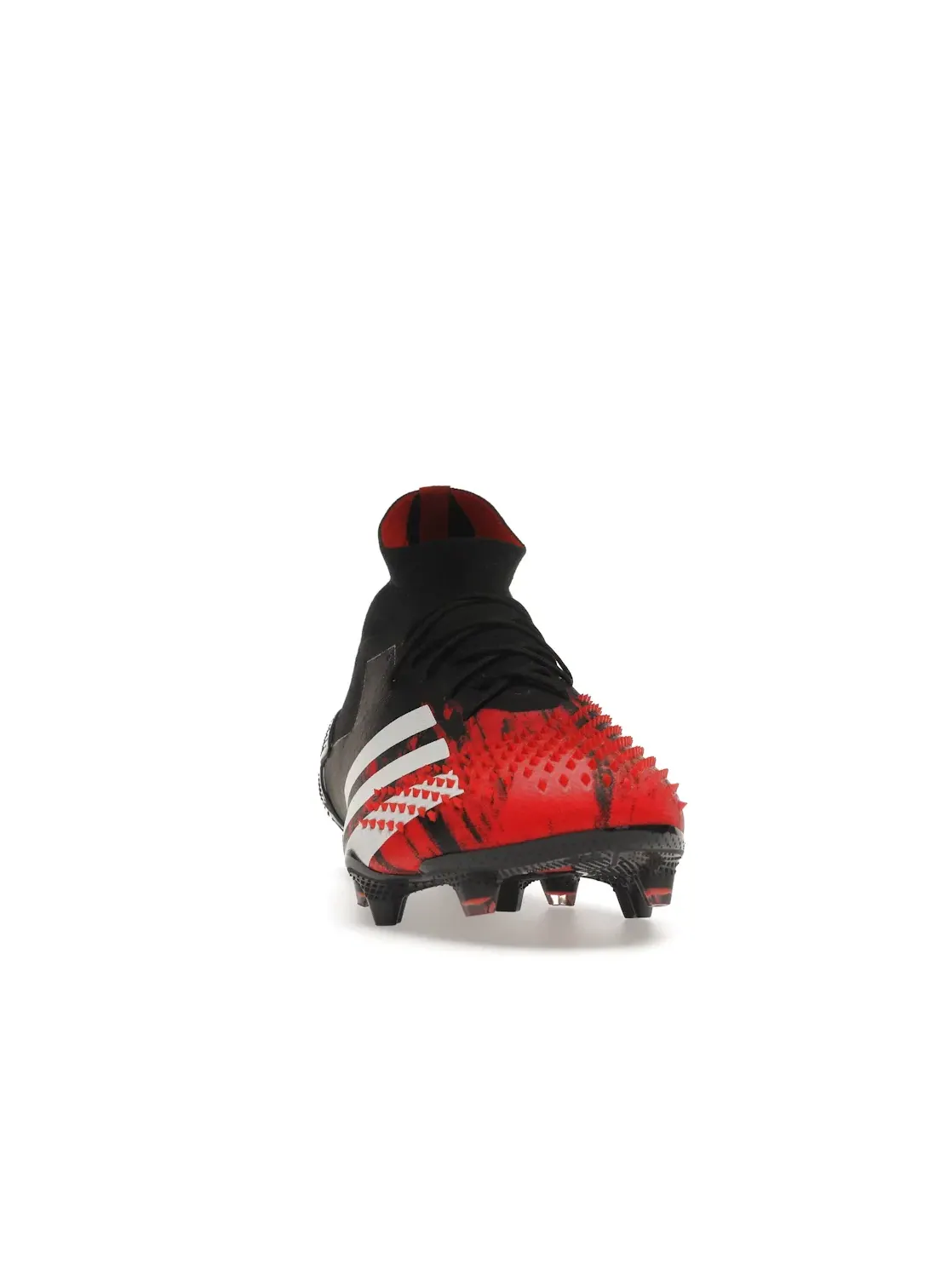 Мужские бутсы с принтом Adidas Predator Mutator 20.1 FG — изображение 2 из 4, черный/белый/красный