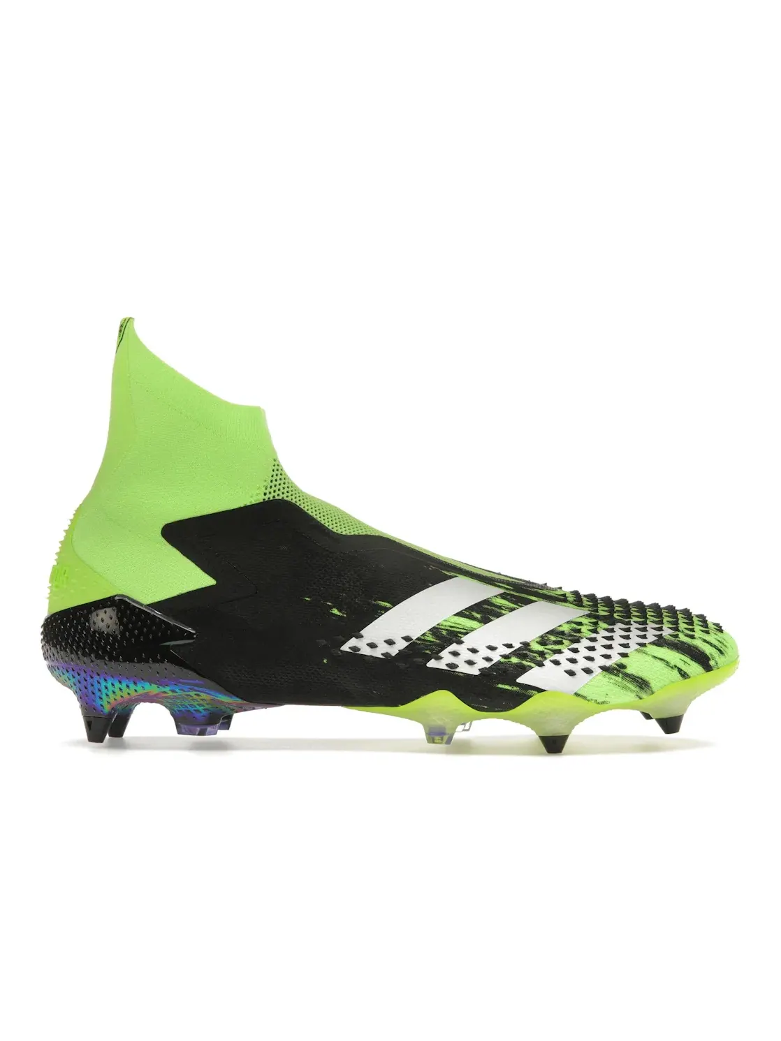 Мужские бутсы с шипами Predator Mutator 20+ SG Adidas — изображение 1 из 4, зеленый/белый/черный