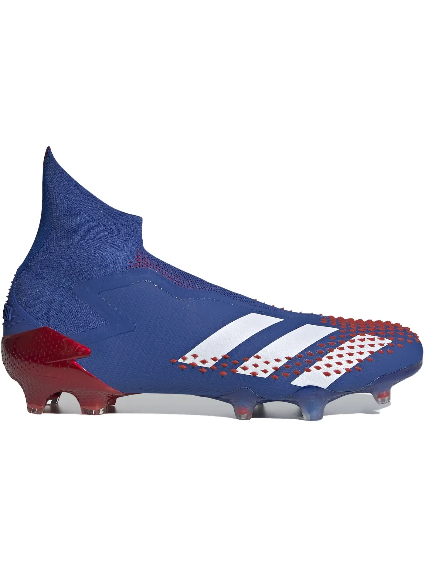 Мужские бутсы с высоким верхом Adidas Predator Mutator 20+ — изображение 1 из 1, синий/белый/красный