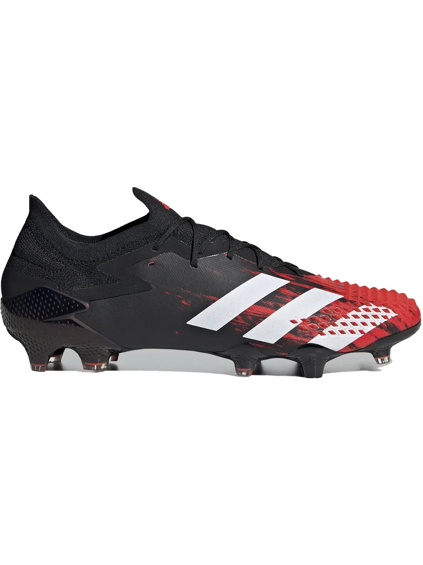 Мужские бутсы с контролем мяча Adidas Predator Mutator 20.1 — изображение 1 из 1, черный/белый/красный