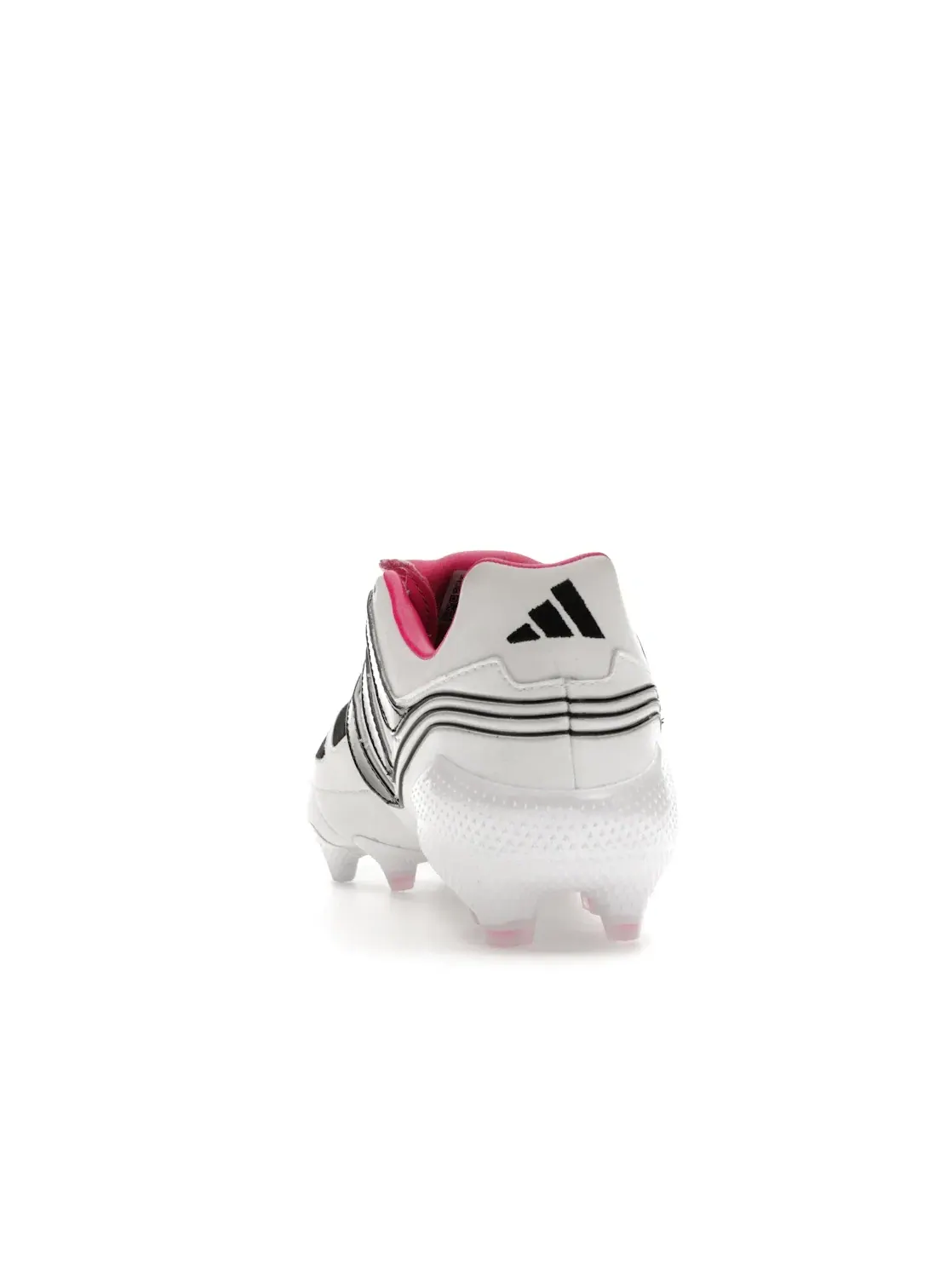 Мужские бутсы с длинным рукавом Adidas Predator Precision FG — изображение 4 из 4, белый черный розовый