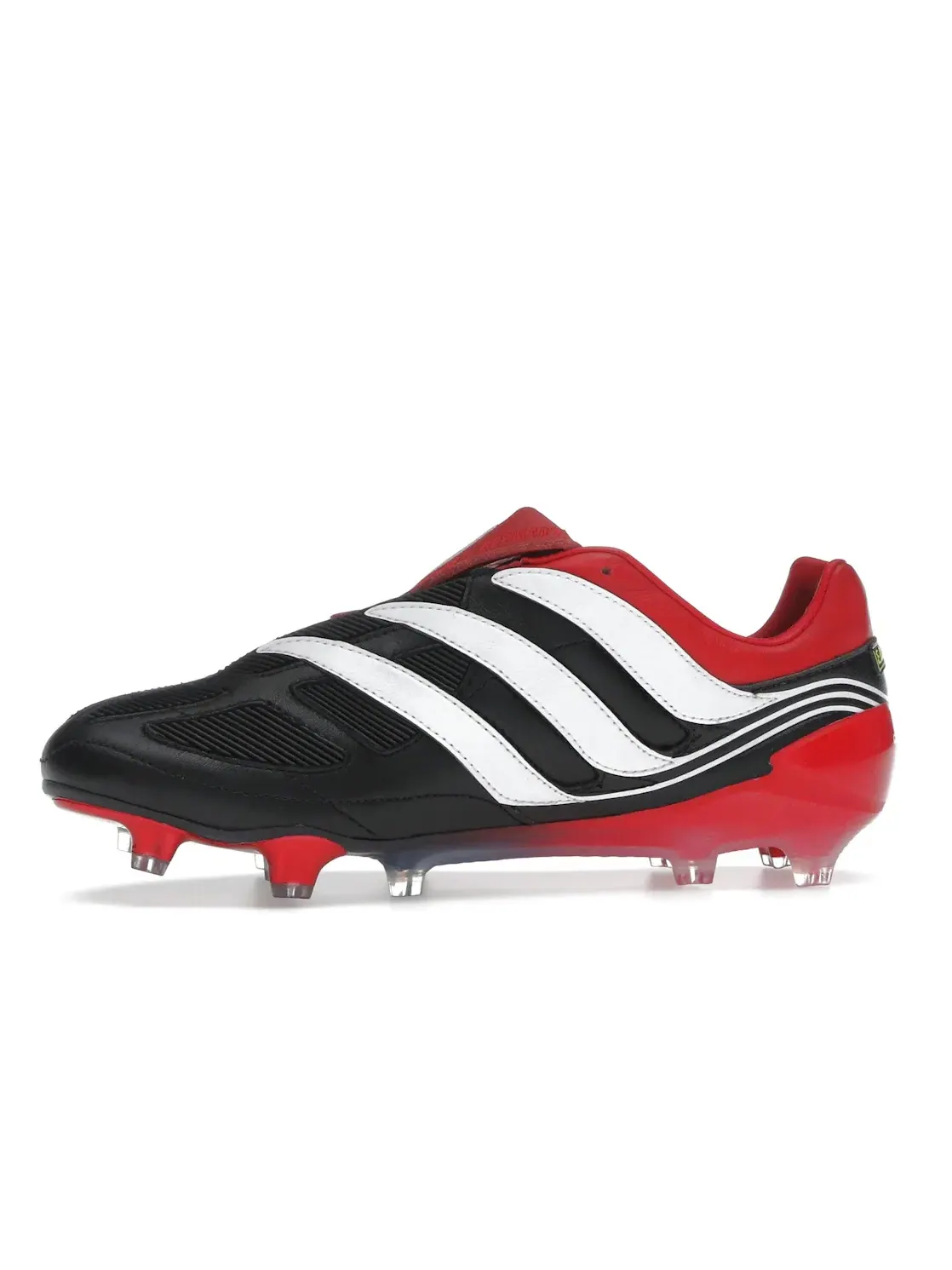 Мужские бутсы с высоким верхом Adidas Predator Precision FG — изображение 3 из 4, черный/белый/красный