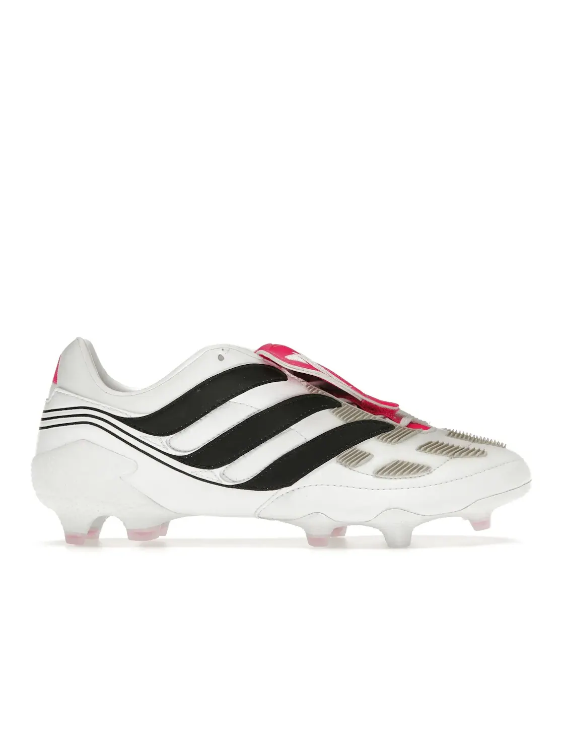Мужские бутсы с длинным рукавом Adidas Predator Precision.1 FG — изображение 1 из 4, белый/черный/розовый