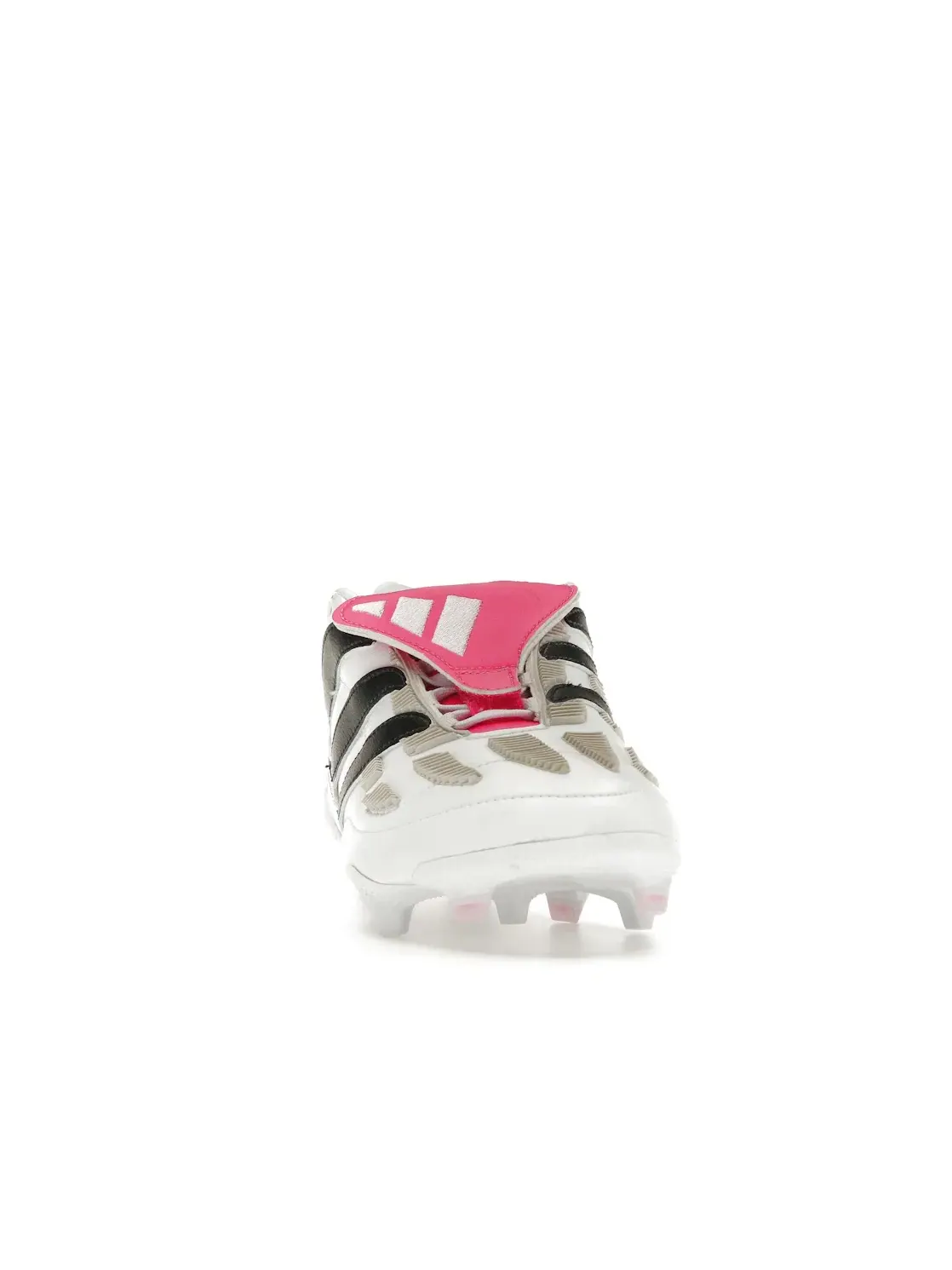 Мужские бутсы с длинным рукавом Adidas Predator Precision.1 FG — изображение 2 из 4, белый/черный/розовый