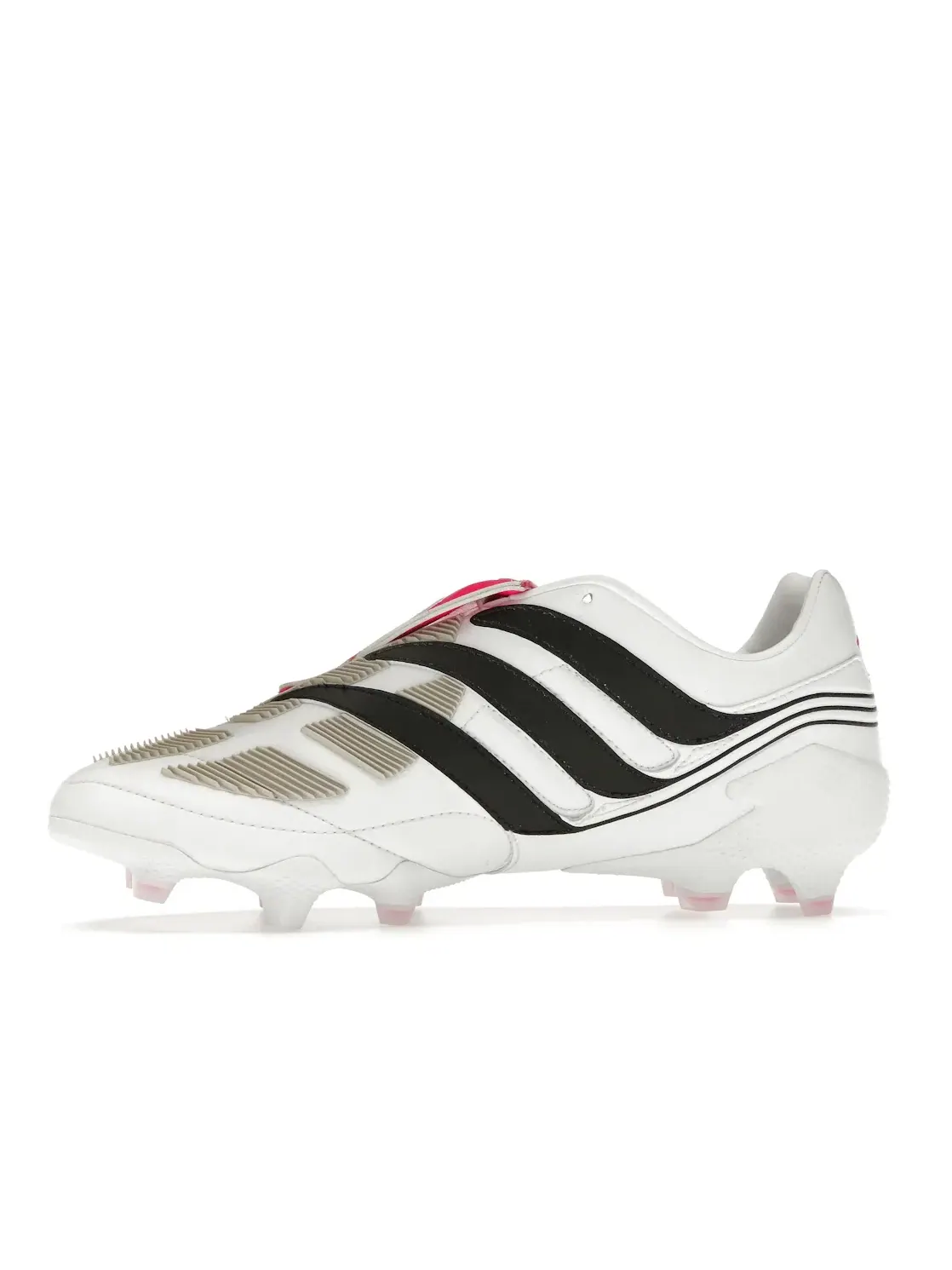 Мужские бутсы с длинным рукавом Adidas Predator Precision.1 FG — изображение 3 из 4, белый/черный/розовый