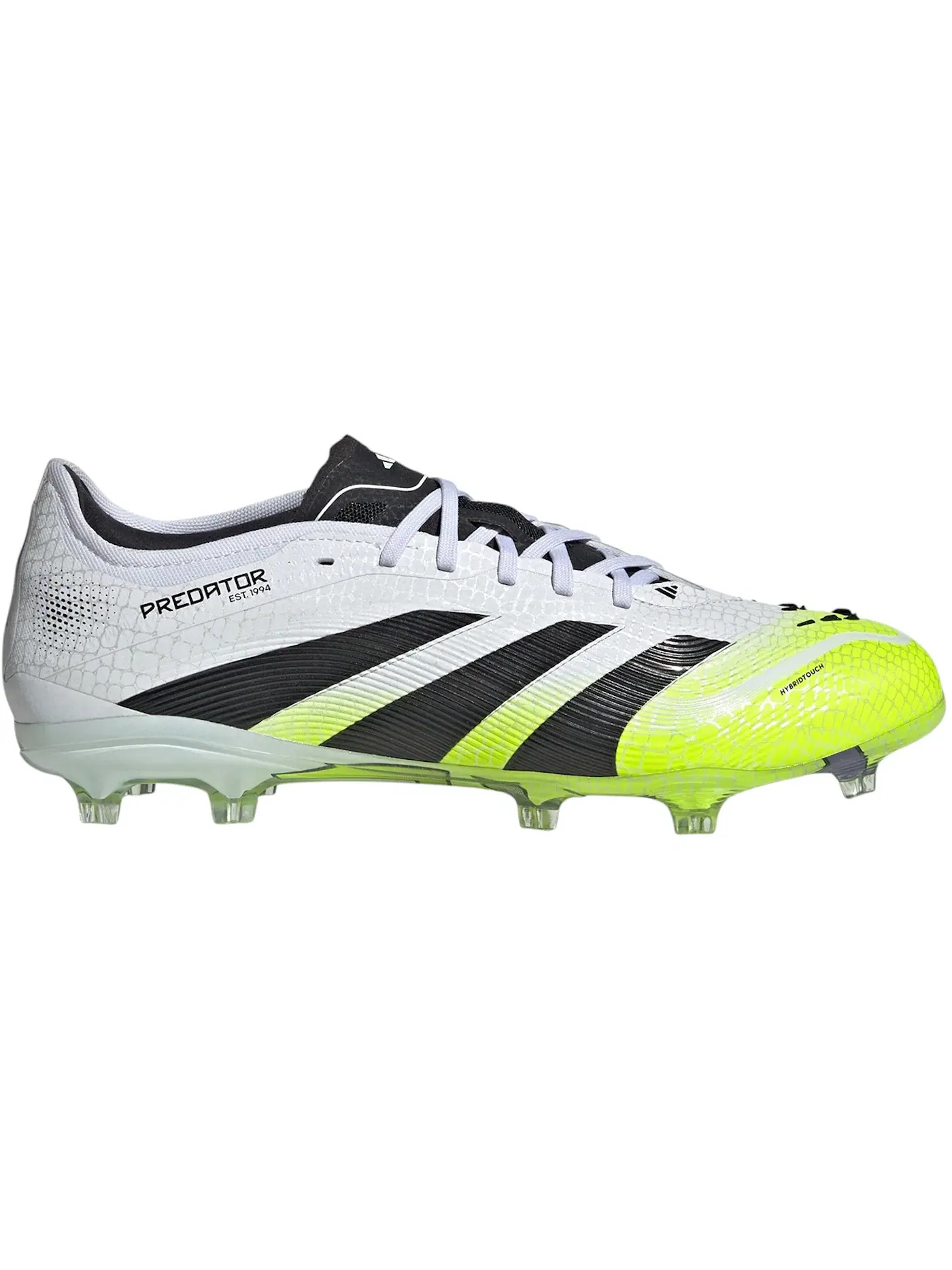 Мужские бутсы с длинным рукавом Adidas Predator Pro FG — изображение 1 из 1, белый черный