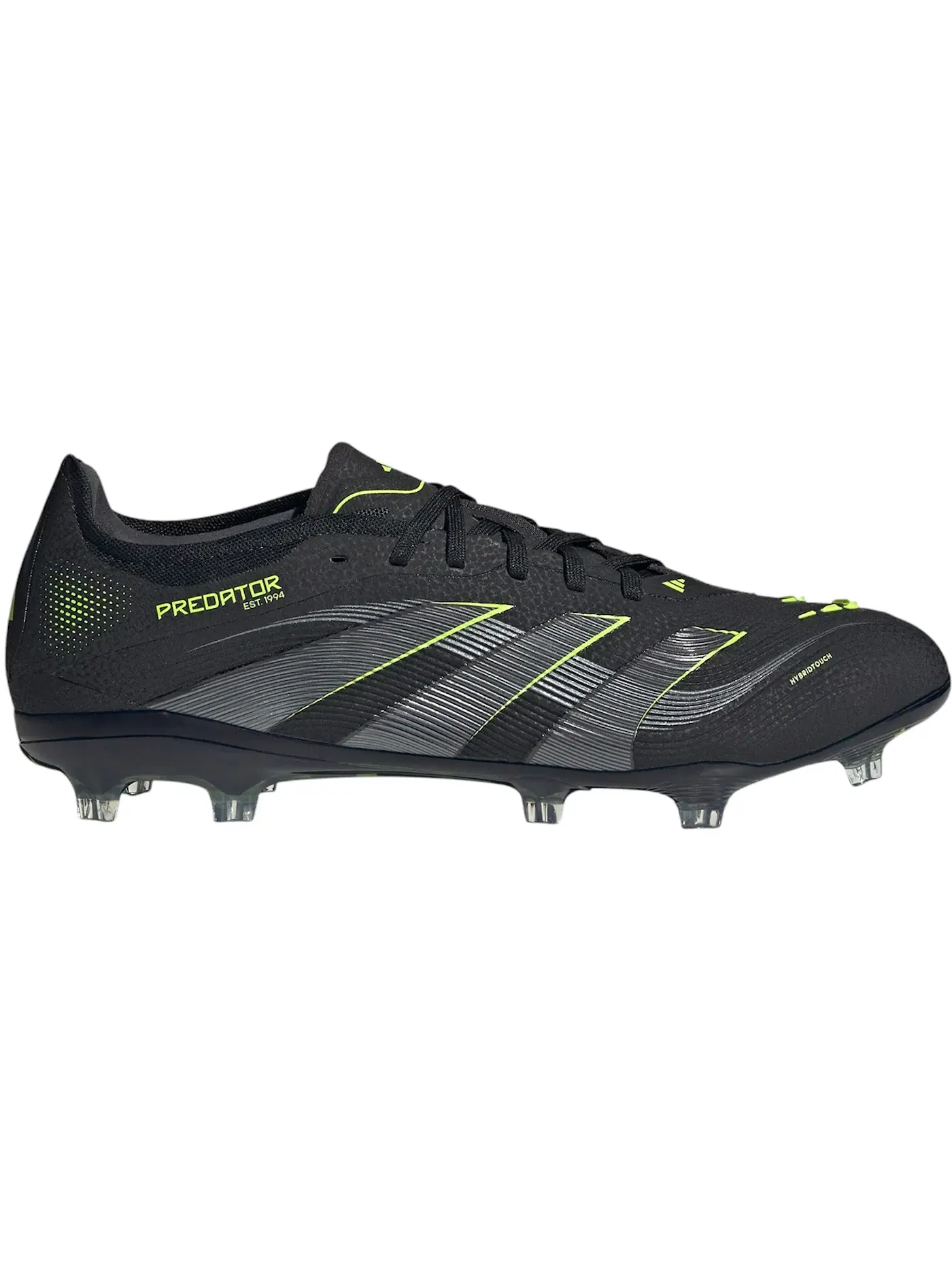Мужские бутсы с высоким верхом Adidas Predator Pro FG — изображение 1 из 1, черный
