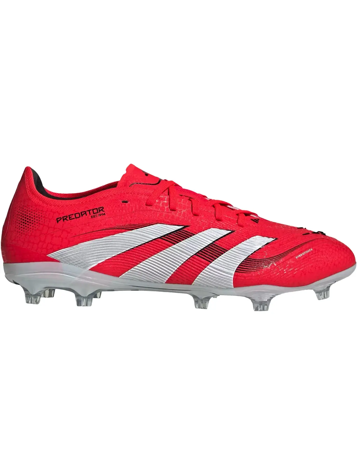 Мужские бутсы с длинным рукавом Adidas Predator Pro FG — изображение 1 из 1, красный/белый/черный