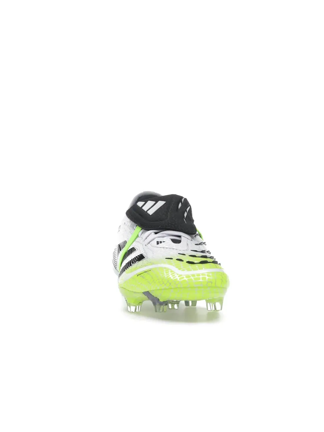 Мужские бутсы с откидным языком Adidas Predator Pro Fold-Over Tongue FG — изображение 2 из 4, белый/черный