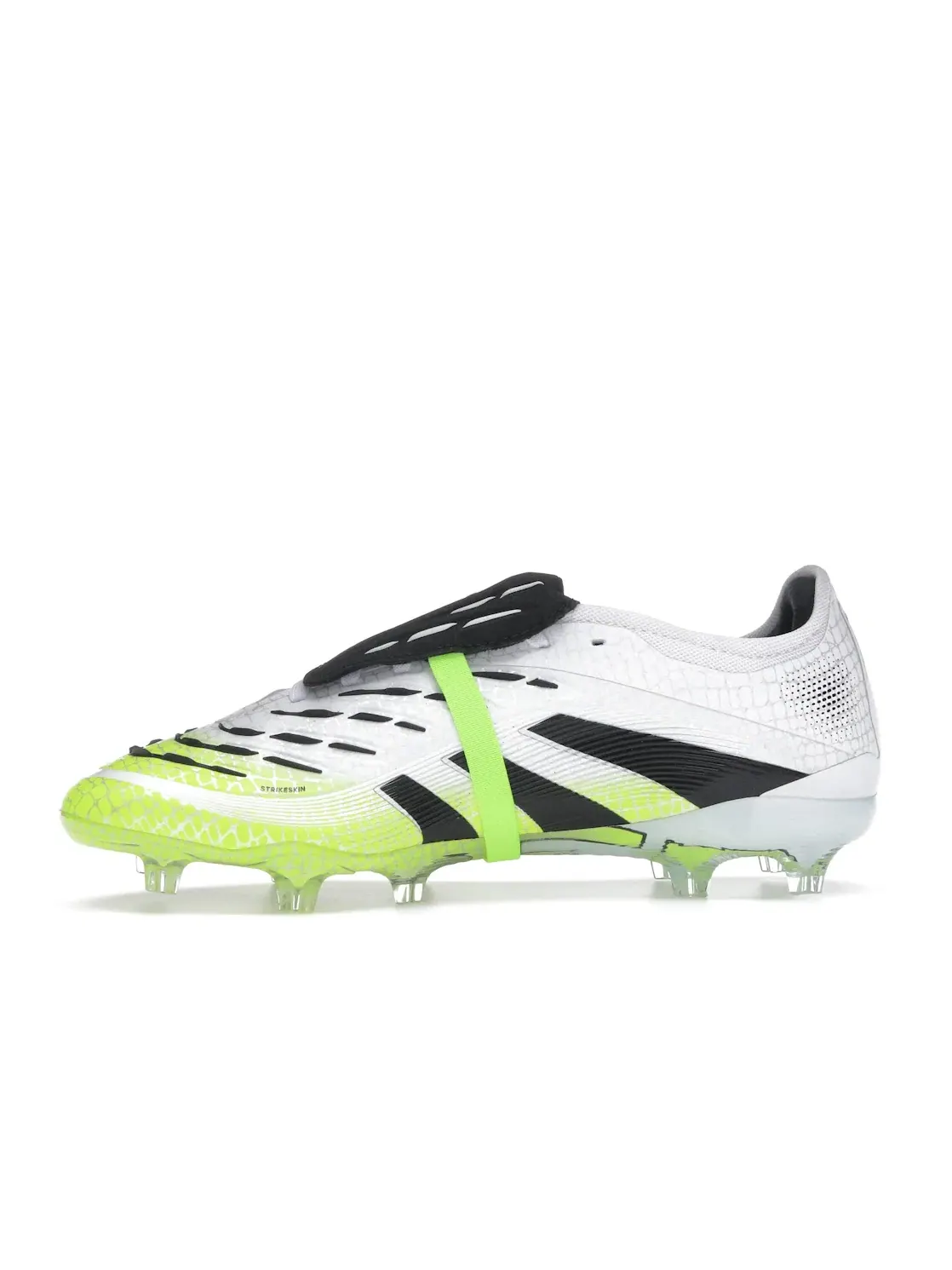 Мужские бутсы с откидным языком Adidas Predator Pro Fold-Over Tongue FG — изображение 3 из 4, белый/черный