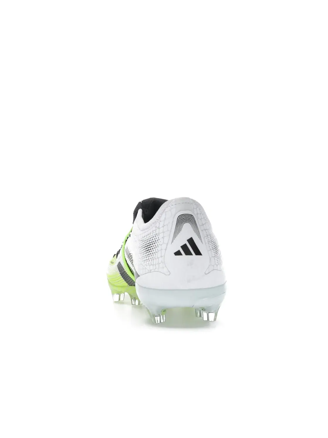 Мужские бутсы с откидным языком Adidas Predator Pro Fold-Over Tongue FG — изображение 4 из 4, белый/черный