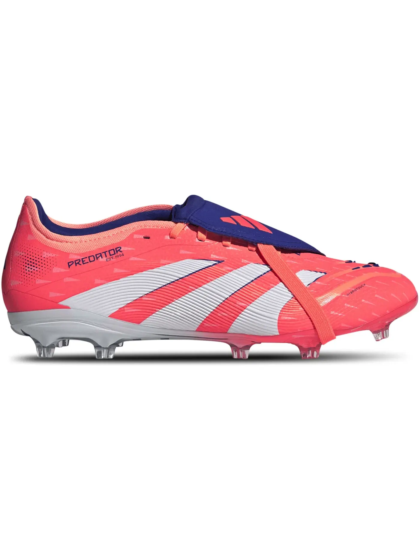 Мужские бутсы с откидным языком Adidas Predator Pro Fold-Over Tongue FG — изображение 1 из 1, белый/оранжевый