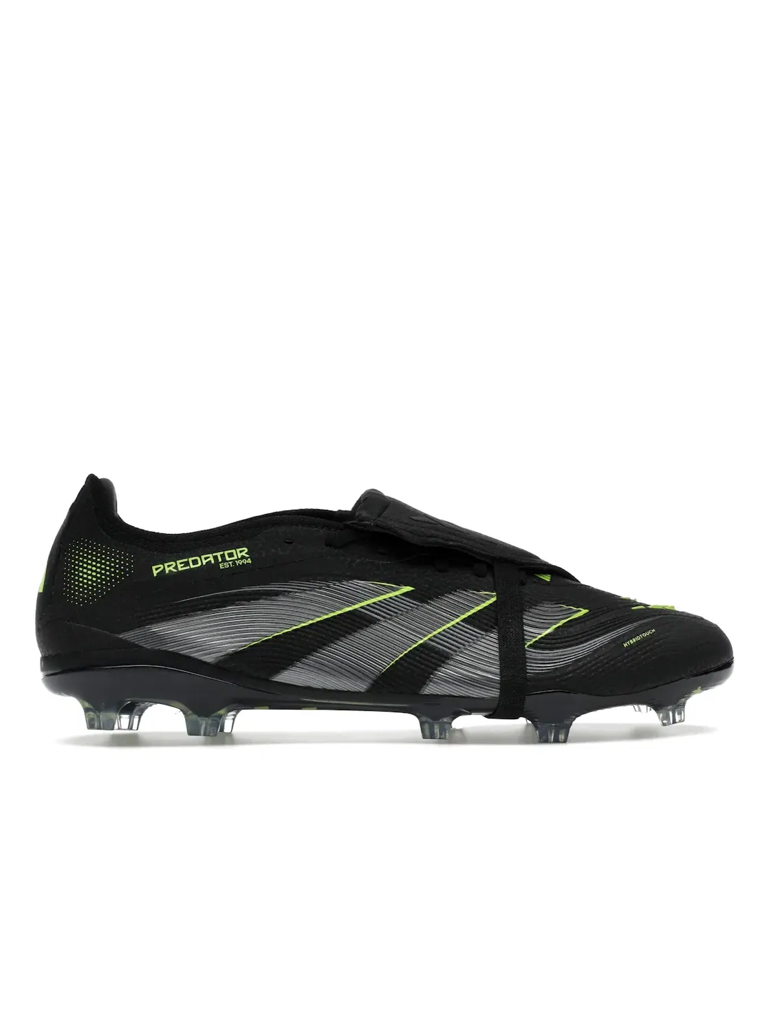 Мужские бутсы с откидным язычком Adidas Predator Pro Fold-Over Tongue FG — изображение 1 из 4, черный