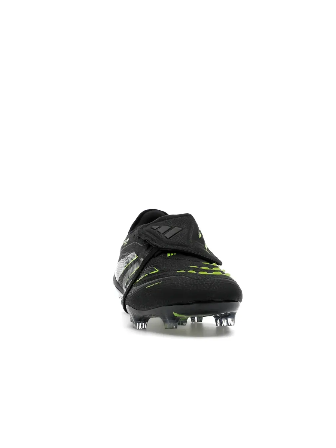 Мужские бутсы с откидным язычком Adidas Predator Pro Fold-Over Tongue FG — изображение 2 из 4, черный