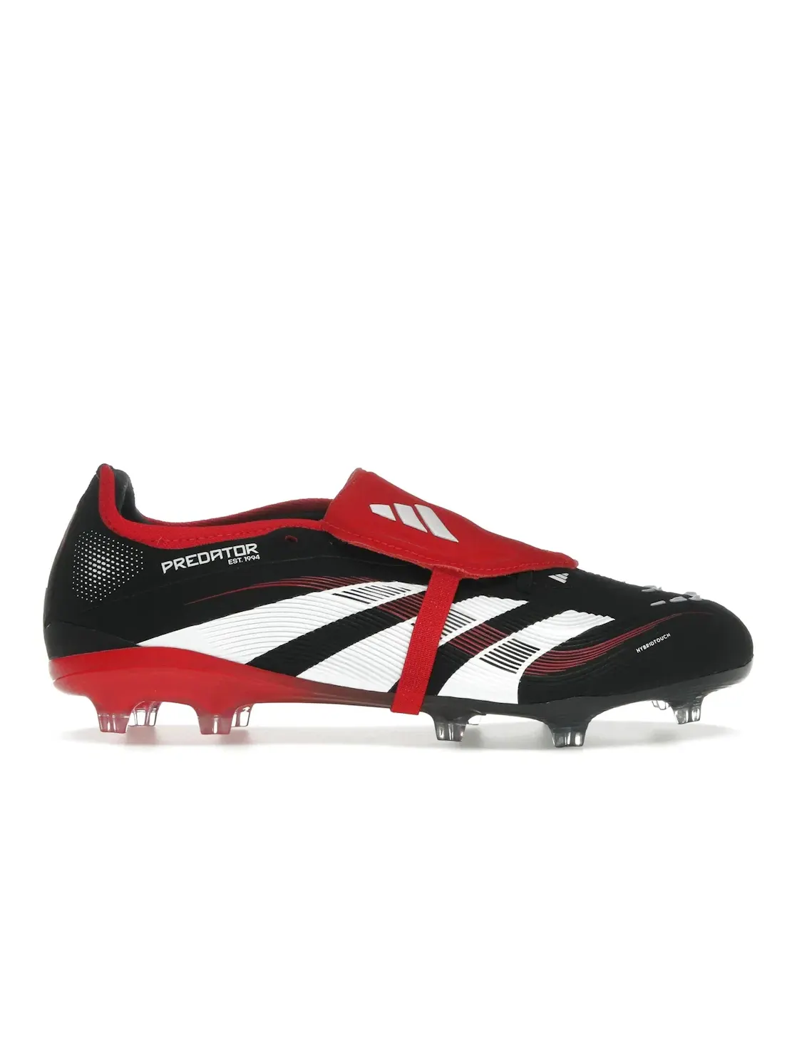Мужские бутсы Fold-Over Tongue Adidas Predator Pro FG — изображение 1 из 4, черный/белый/красный