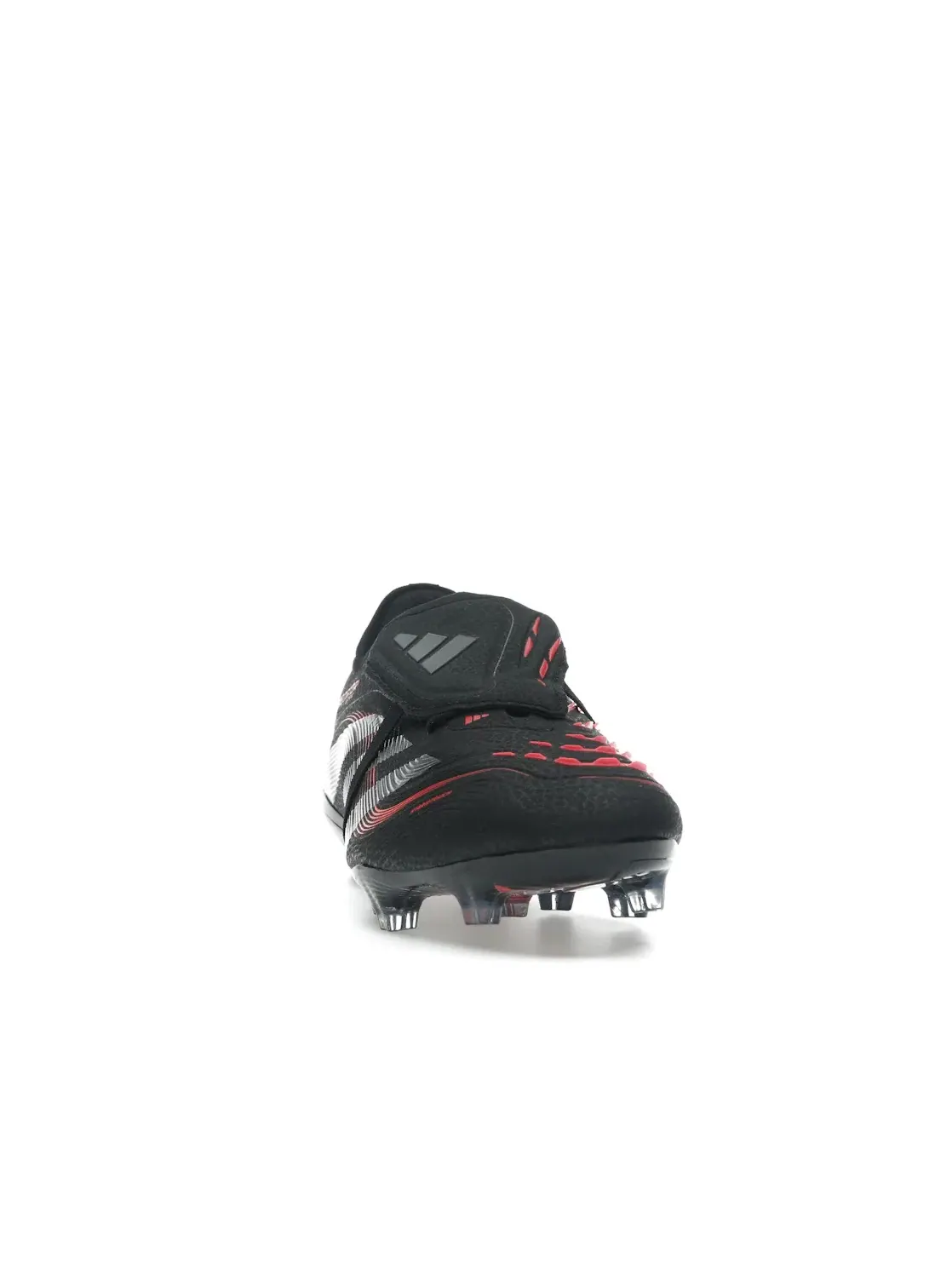 Мужские бутсы Fold-Over Tongue FG Adidas Predator Pro — изображение 2 из 4, черный/серый/красный