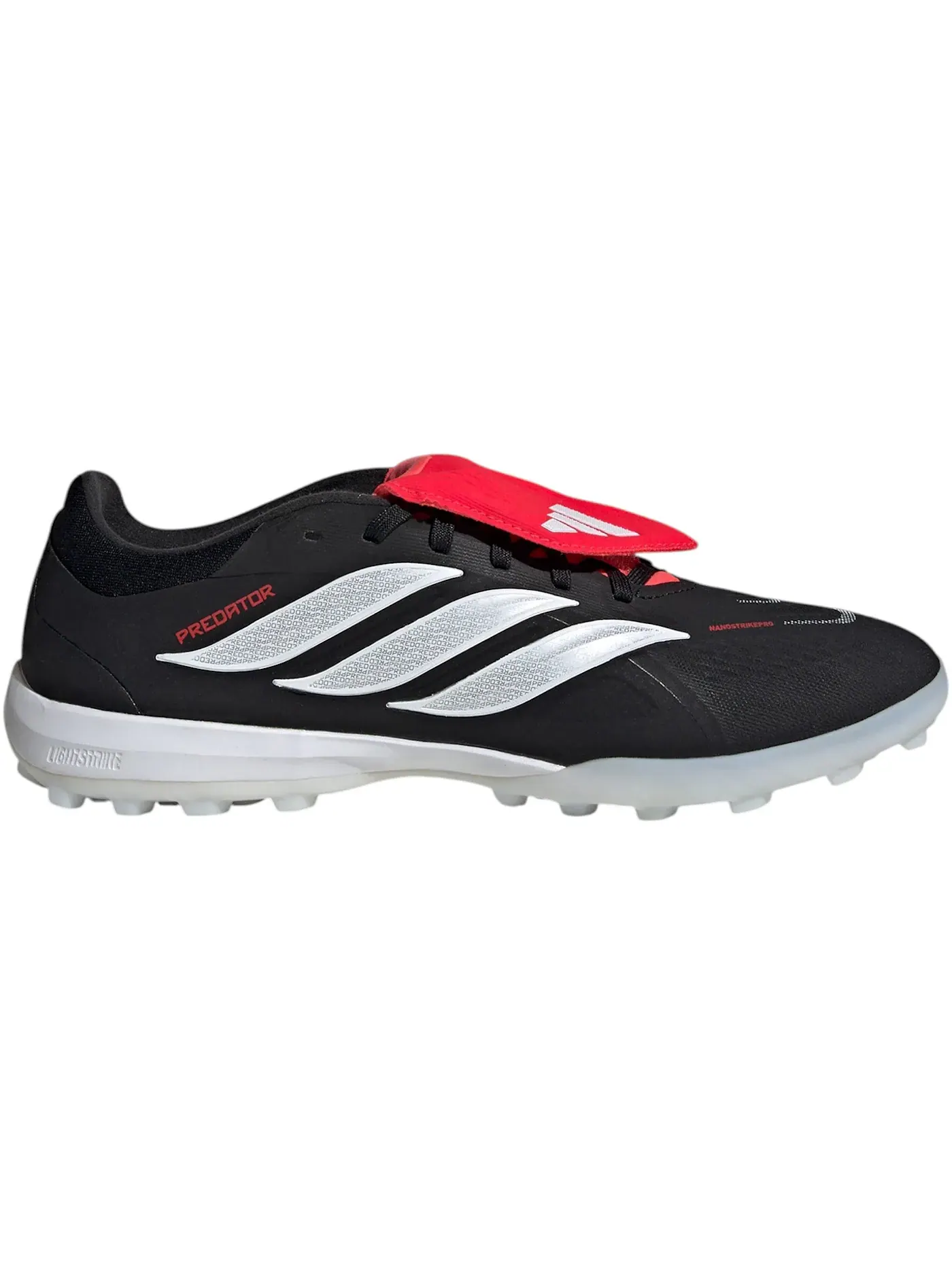 Мужские бутсы с откидным языком Adidas Predator Pro Fold-Over Tongue TF — изображение 1 из 1, черный белый красный