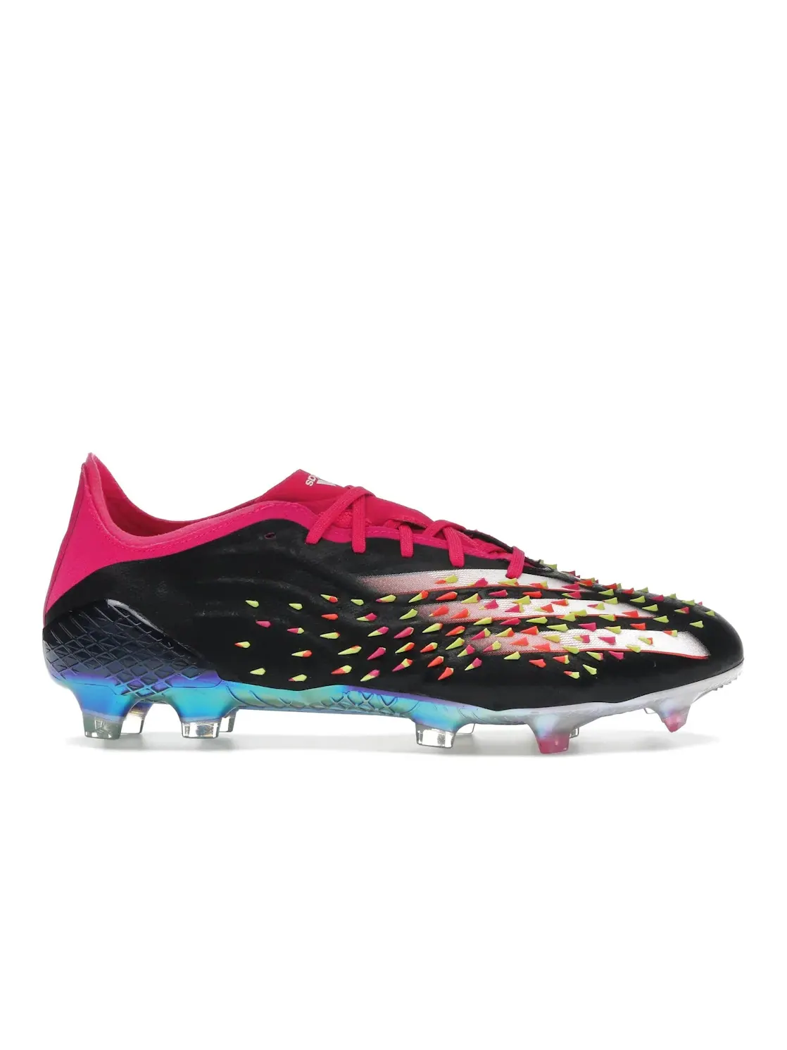 Мужские бутсы с длинным рукавом Adidas PREDCOPX FG — изображение 1 из 4, черный/белый/желтый